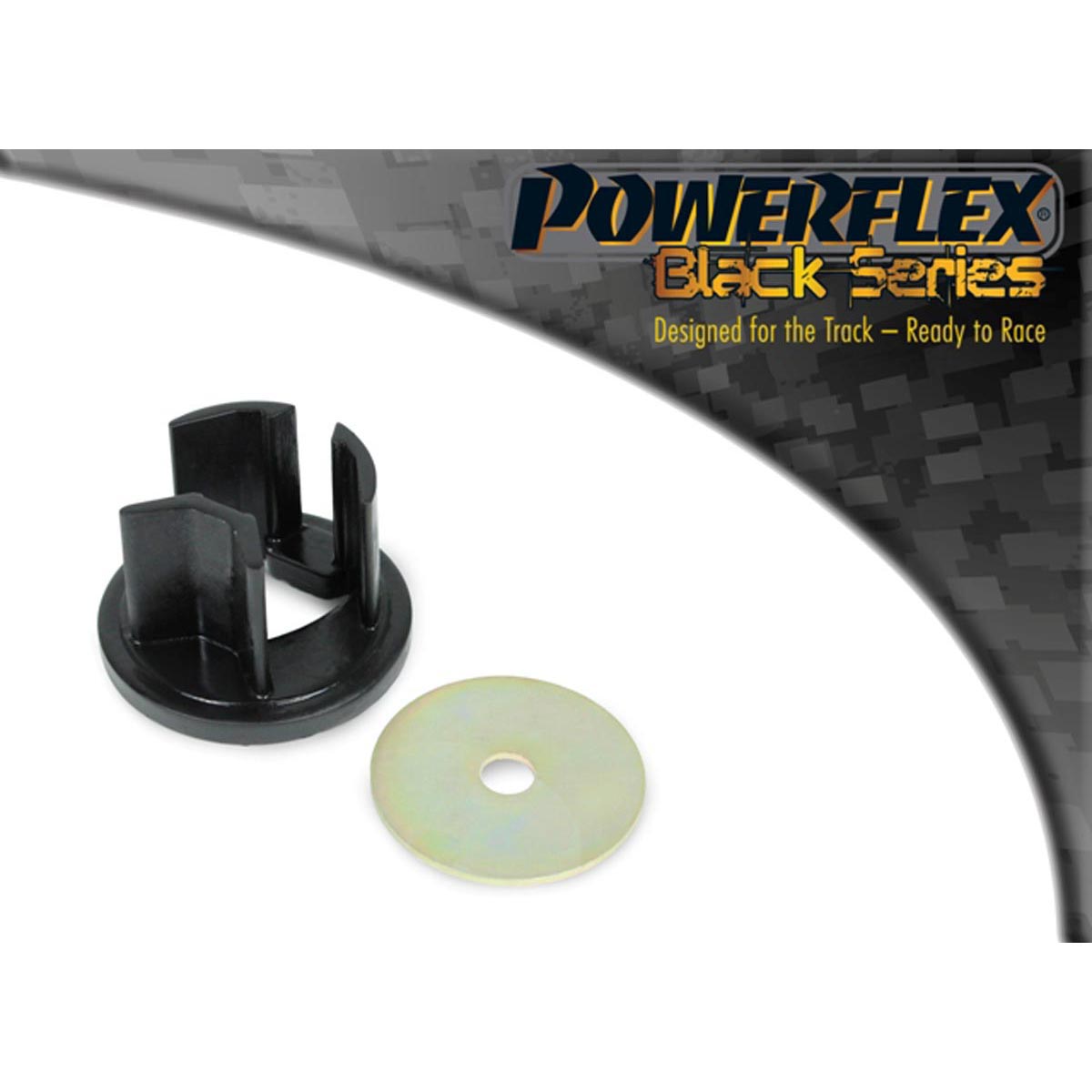 Powerflex Upper Engine Mount Torque Arm Bush Insert PFF46-820BLK For Nissan Pulsar C13 (2014 - 2018)