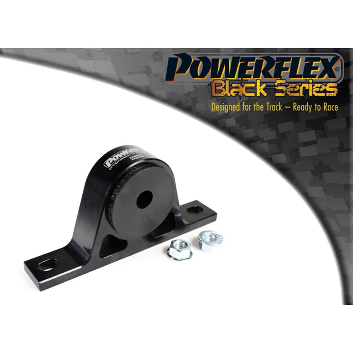 Powerflex Exhaust Mounting Bush & Bracket EXH035BLK For BMW 3 Series (1999 - 2006) E46 Xi/XD (4wd)