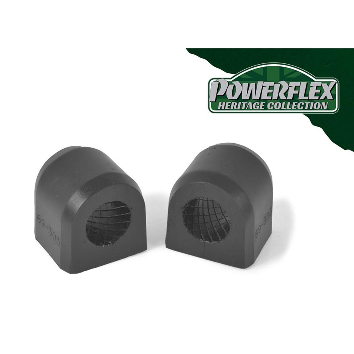 Powerflex Front Anti Roll Bar To Chassis Bush 19mm PF69-303-19H For Subaru Forester SF (1997 - 2002)