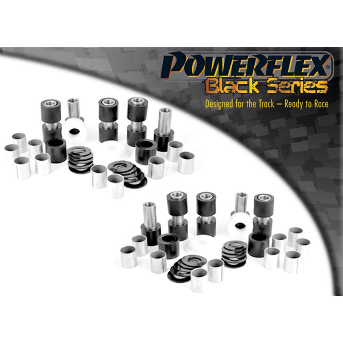 Powerflex Rear Upper/Lower Wishbone Bush PF79-102RBLK For TVR Sagaris (2004 - 2006)