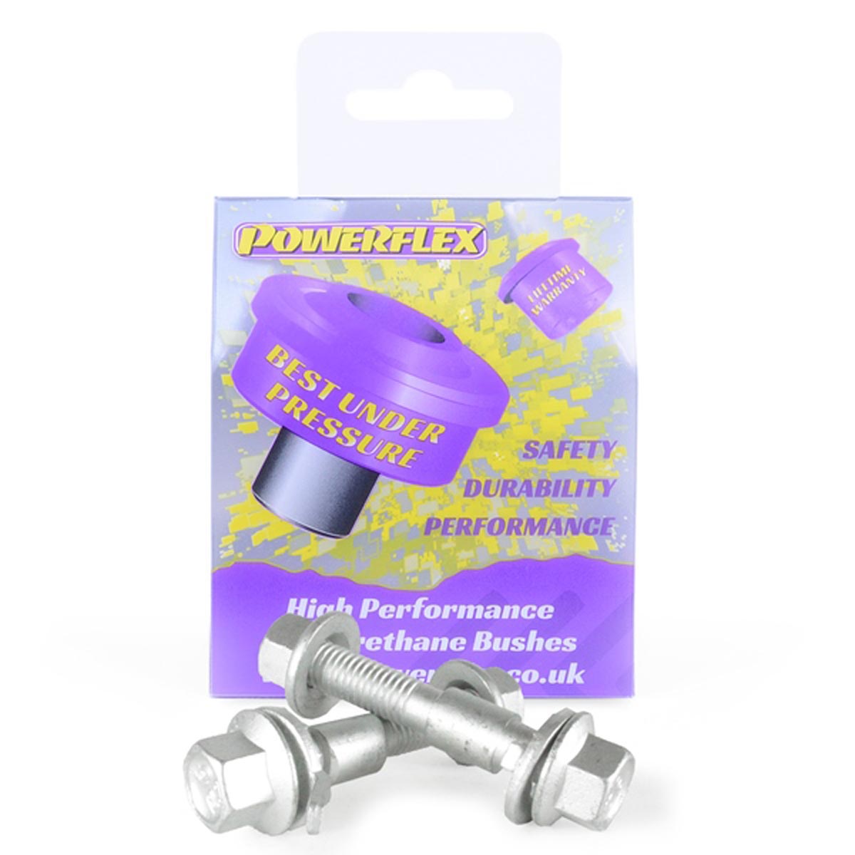 Powerflex PowerAlign Camber Bolt Kit (12mm x 60mm) PFA100-12 For Fiat Cinquecento (1991-1998) & Seicento (1997-2010)