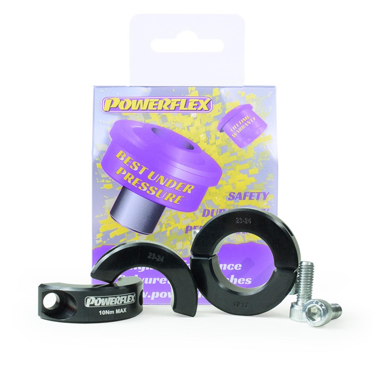 Powerflex Anti-Roll Bar Lateral Support Clamps 23-24mm PFC23-24 For Alfa Romeo 159 (2005-2011)