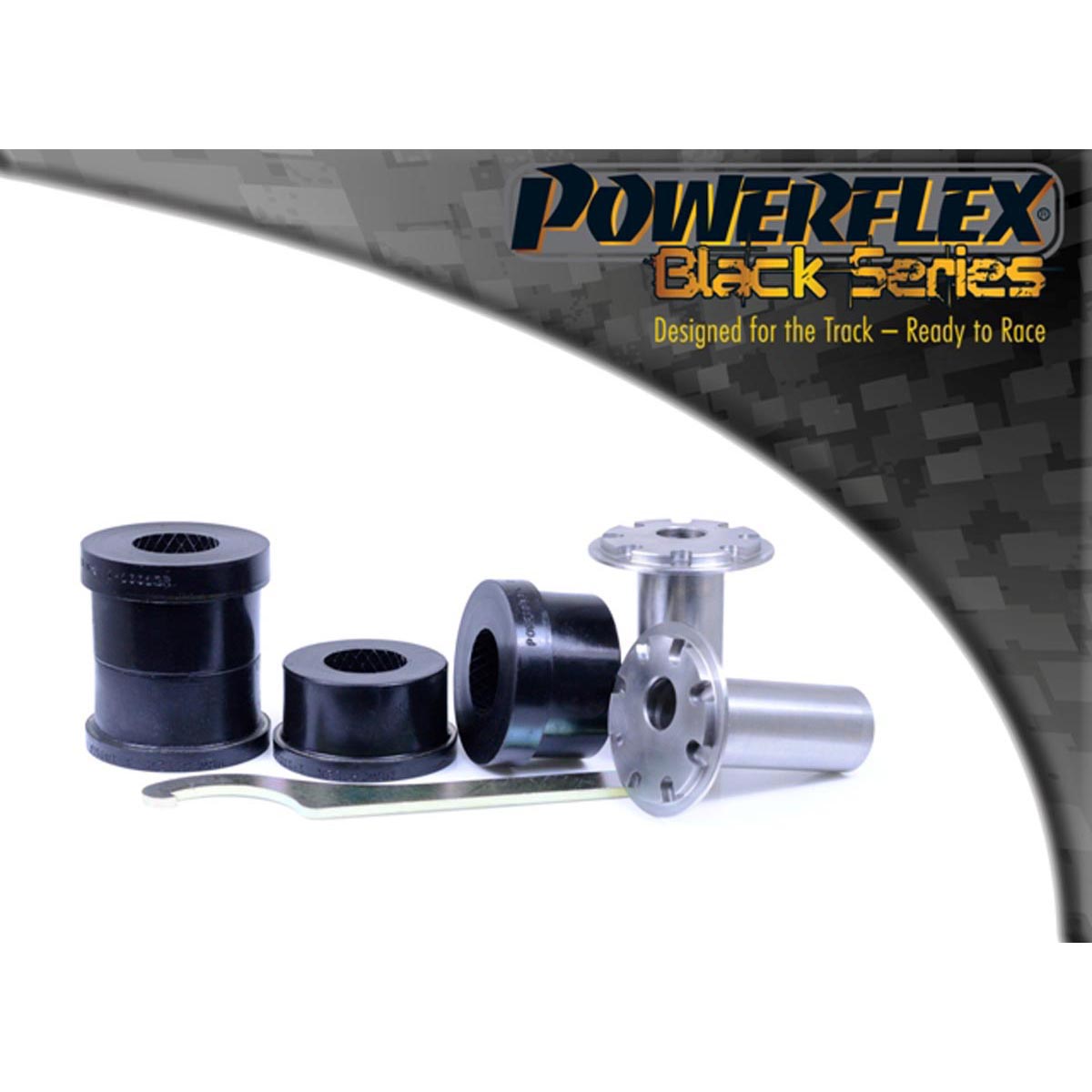 Powerflex Front Arm Front Bush Camber Adjustable PFF1-1001GBLK For Alfa Romeo Giulietta 940 (2010 -)