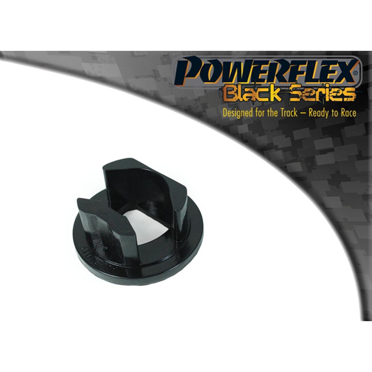 Powerflex Lower Rear Engine Mount Insert PFF1-1120BLK For Fiat 500L (2012 - )