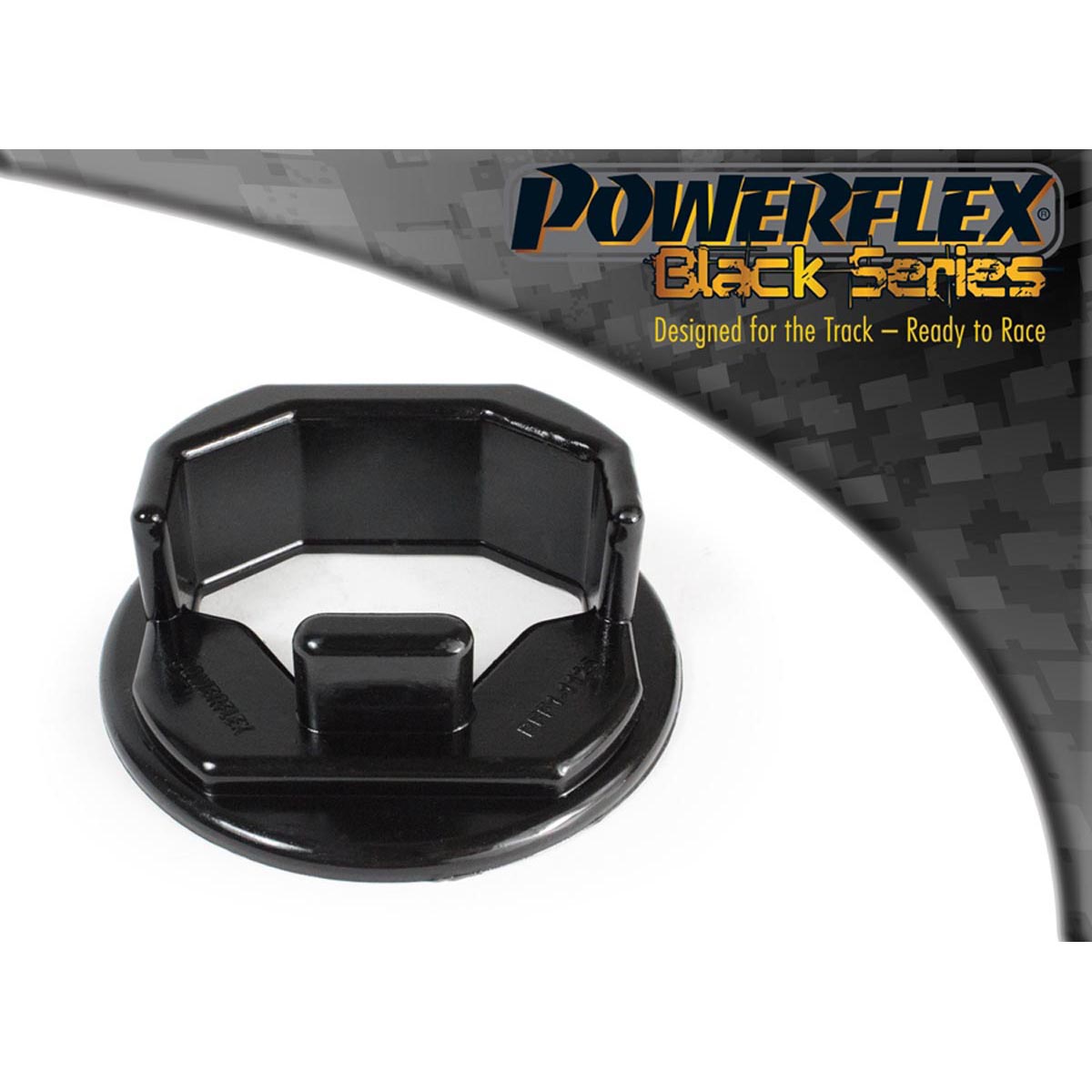 Powerflex Upper Engine Mount Insert PFF1-1125BLK For Citroen Nemo (2007-on)