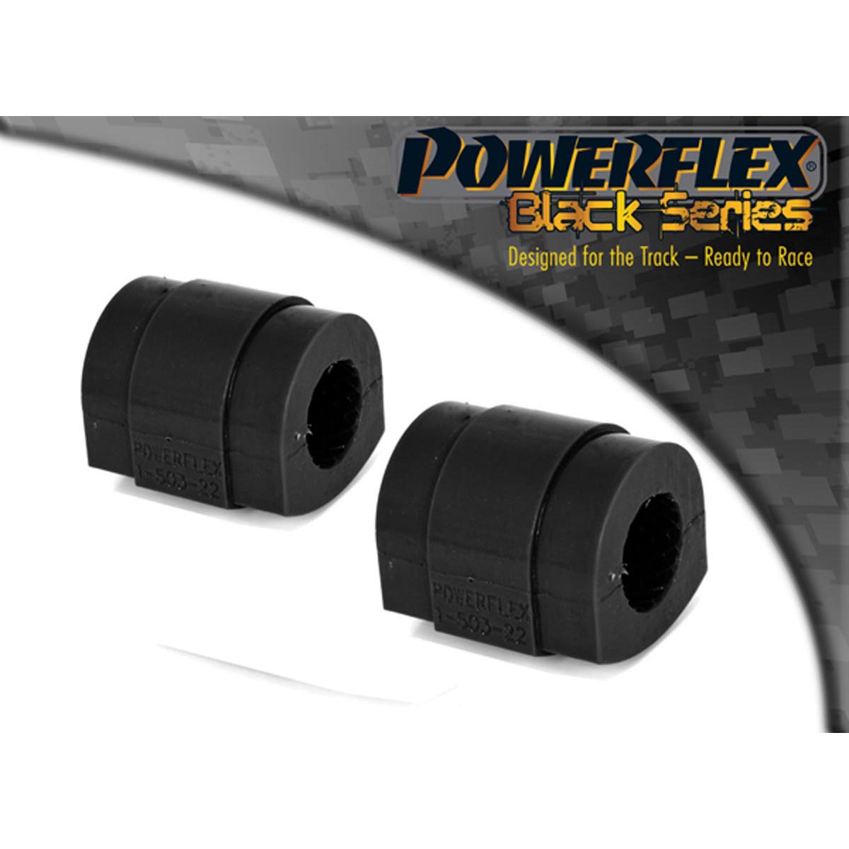 Powerflex Front Anti Roll Bar Bush 22mm PFF1-503-22BLK For Alfa Romeo Brera 939 (2005-2010)