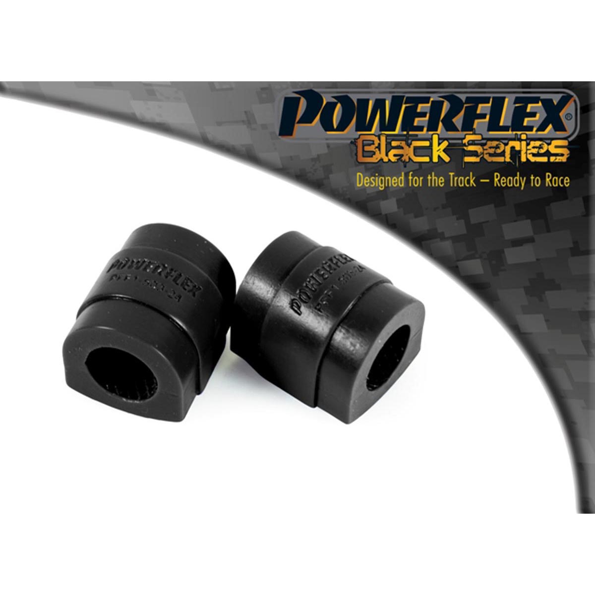 Powerflex Front Anti Roll Bar Bush 24mm PFF1-503-24BLK For Alfa Romeo Spider 939 (2005-2010)