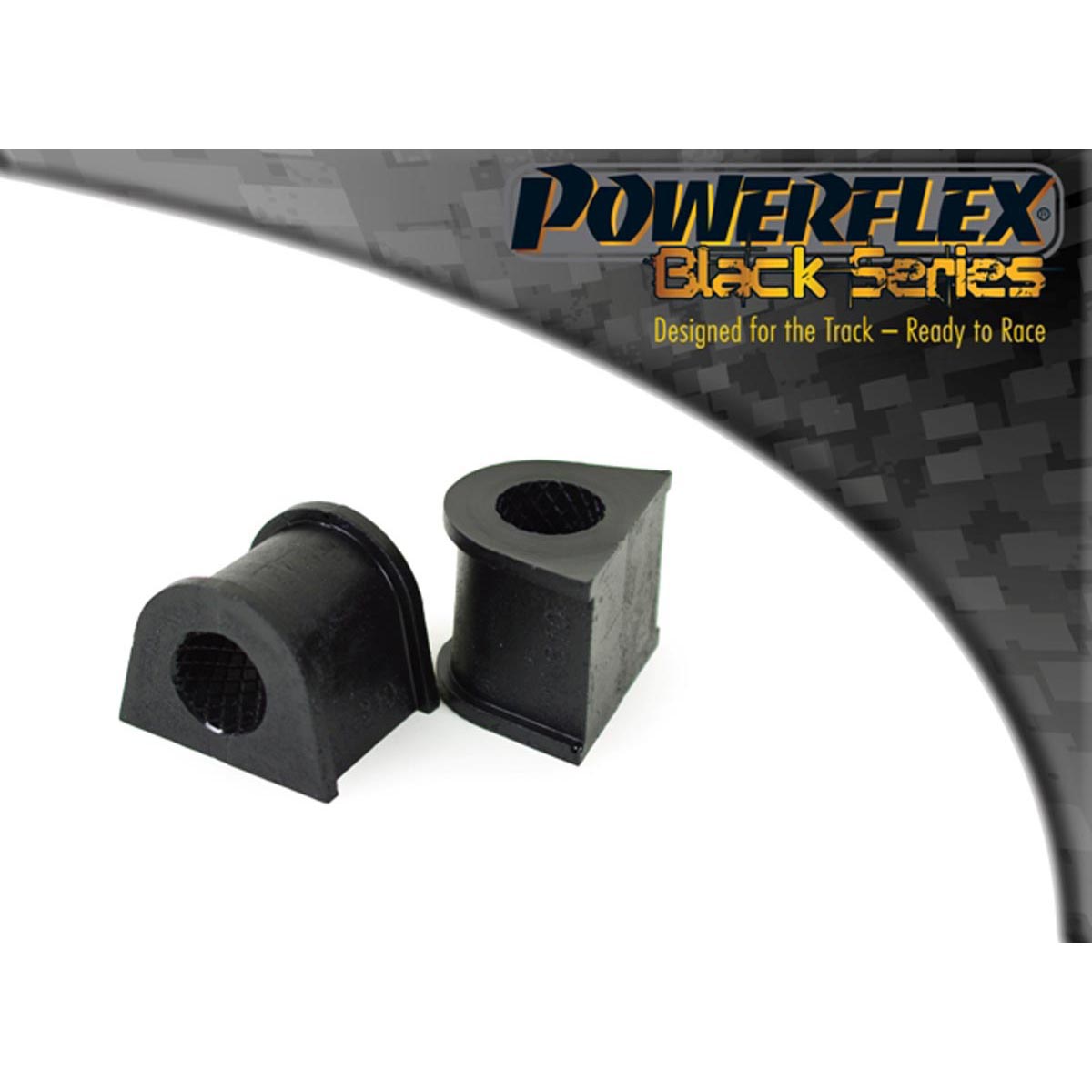 Powerflex Front Anti Roll Bar Bush 24mm PFF1-810-24BLK For Alfa Romeo 147 (2000-2010), 156 (1997-2007), GT (2003-2010)