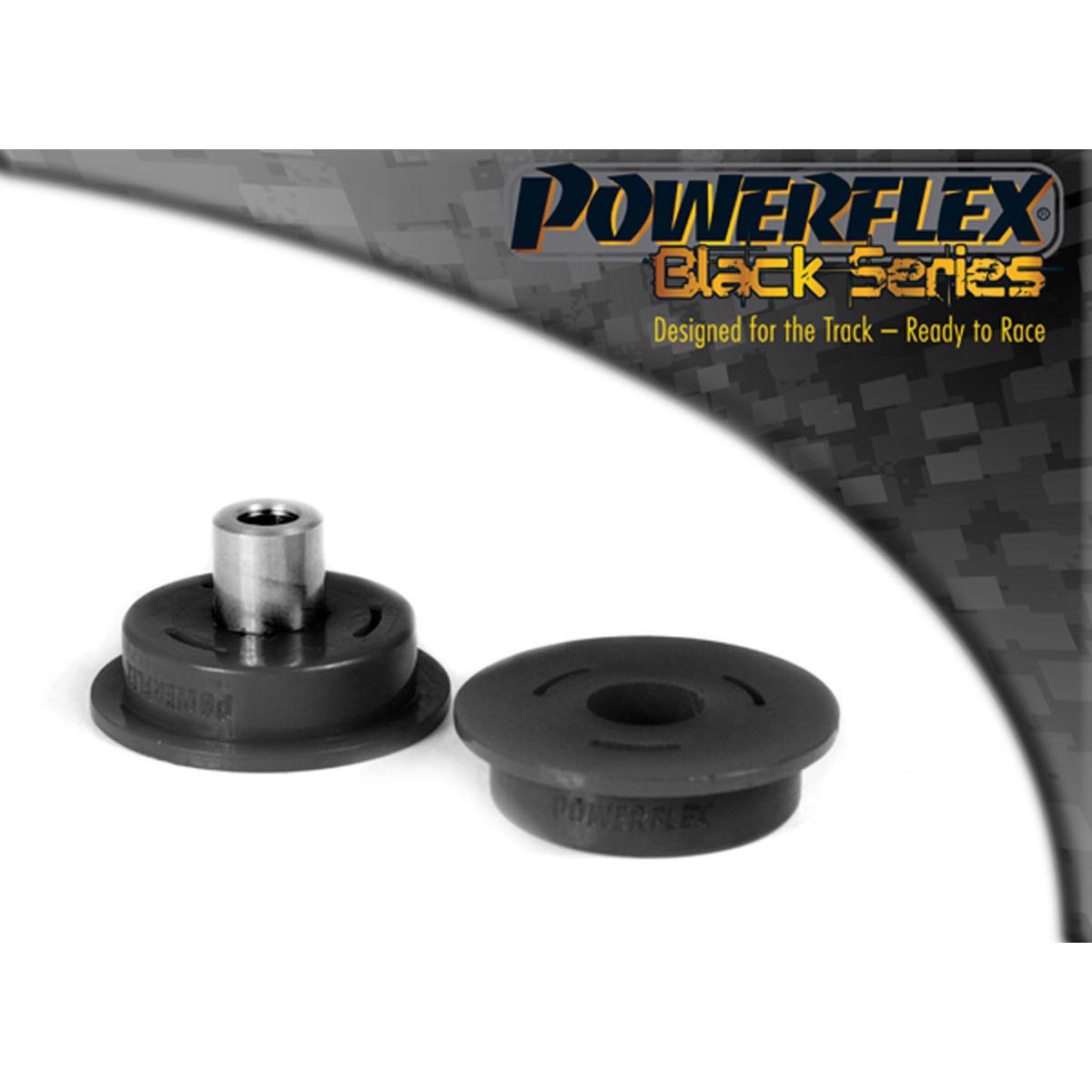 Powerflex Engine Mount to Stabiliser Bush PFF1-820BLK For Alfa Romeo 147 (2000-2010), 156 (1997-2007), GT (2003-2010)