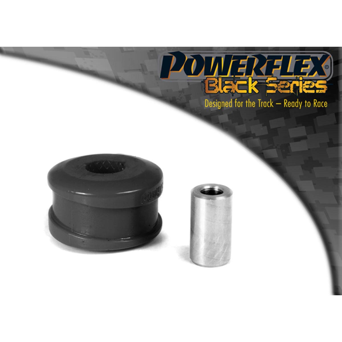 Powerflex Engine Mount Stabiliser to Chassis Bush PFF1-821BLK For Alfa Romeo GTV & Spider 916 2.0 & V6 (1995-2005)