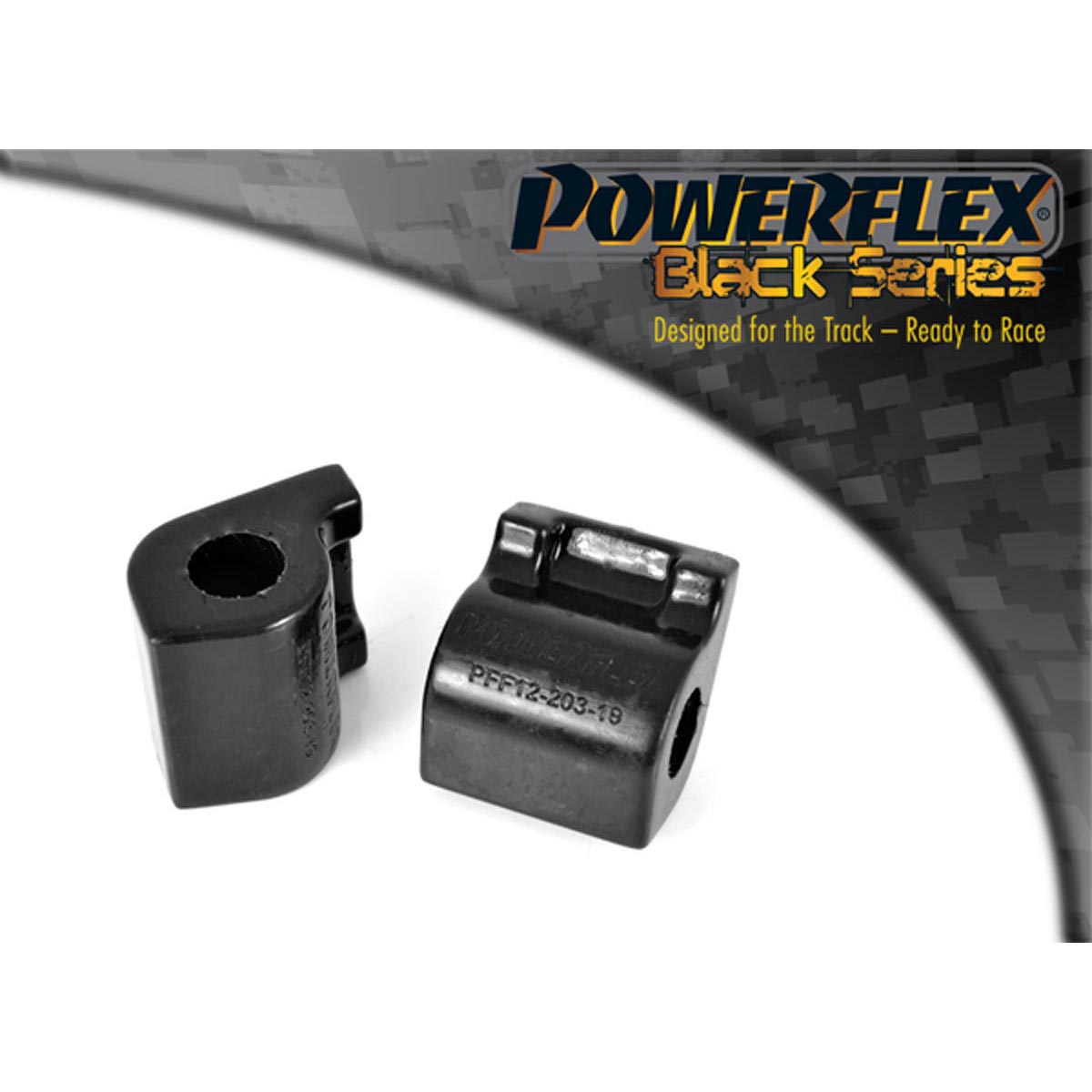 Powerflex Front Anti Roll Bar Bush 18mm PFF12-203-18BLK For Citroen C3 (2002-2010)