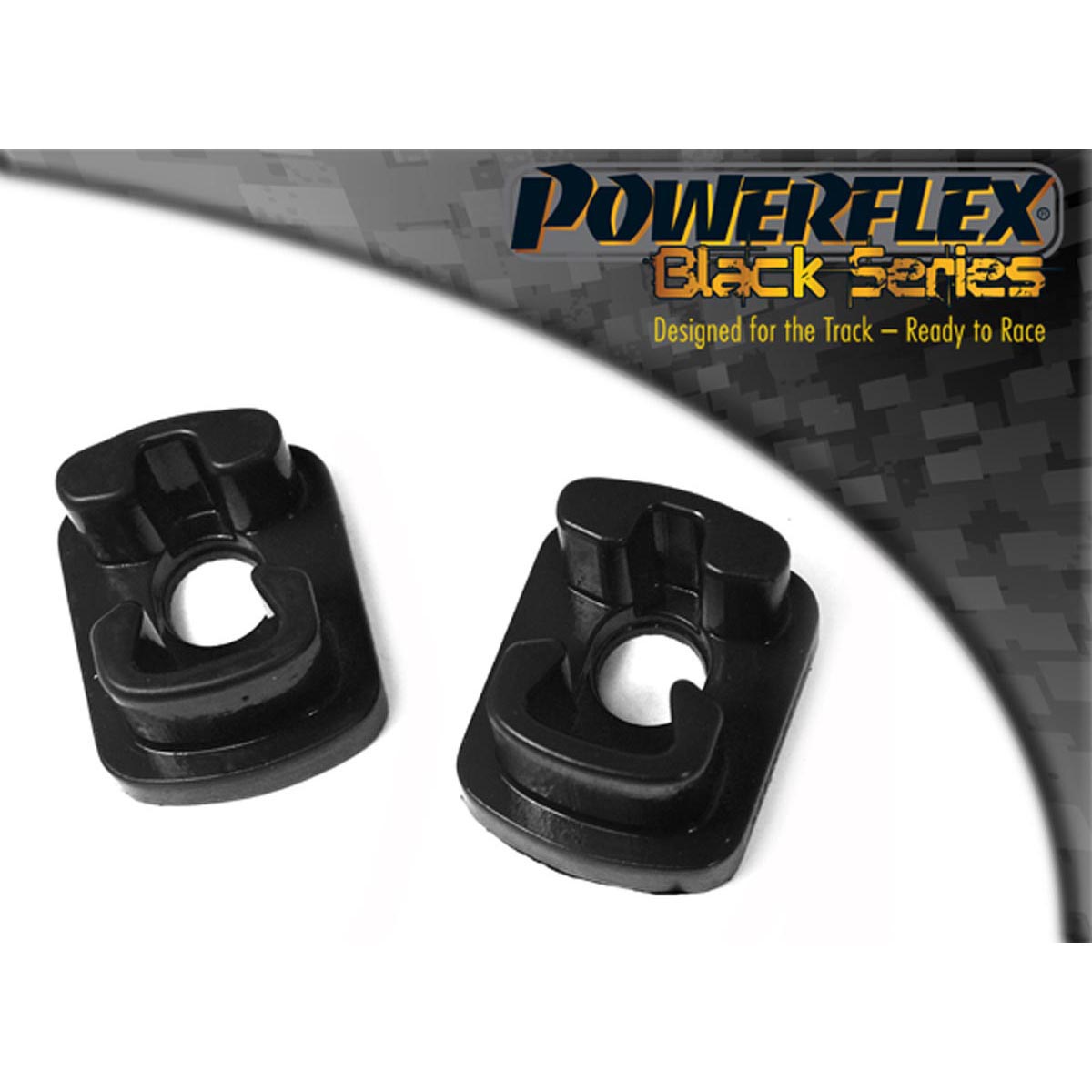 Powerflex Lower Engine Mount Insert PFF12-204BLK For Citroen C3 (2002-2010)