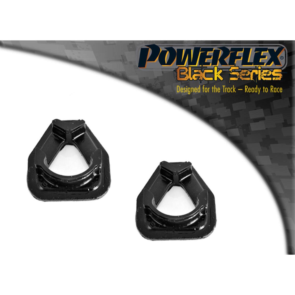 Powerflex Lower Engine Mount Insert PFF16-520BLK For Fiat 500 1.2-1.4L excl Abarth (2007 on)