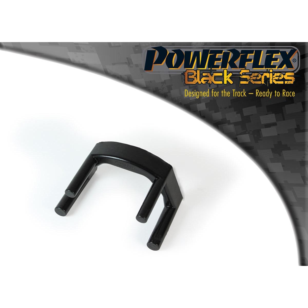 Powerflex Upper Engine Mount Insert PFF16-540BLK For Fiat Abarth 500/595/695 (2007-)