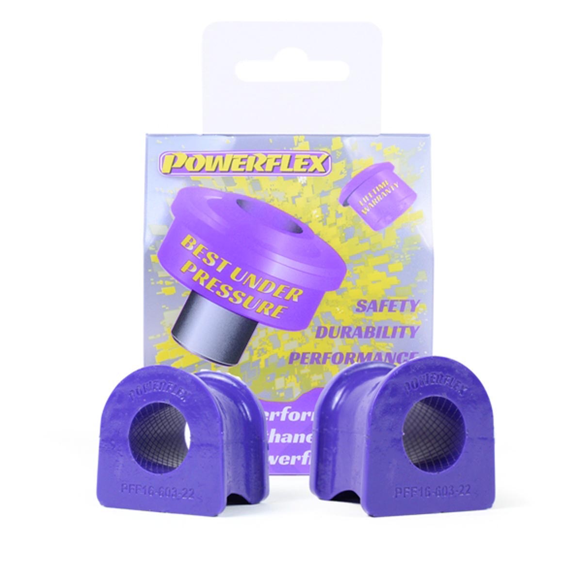 Powerflex Front Anti Roll Bar To Chassis Bush 22mm PFF16-603-22 For Lancia Delta 1.4-2.0 (1993-1999)