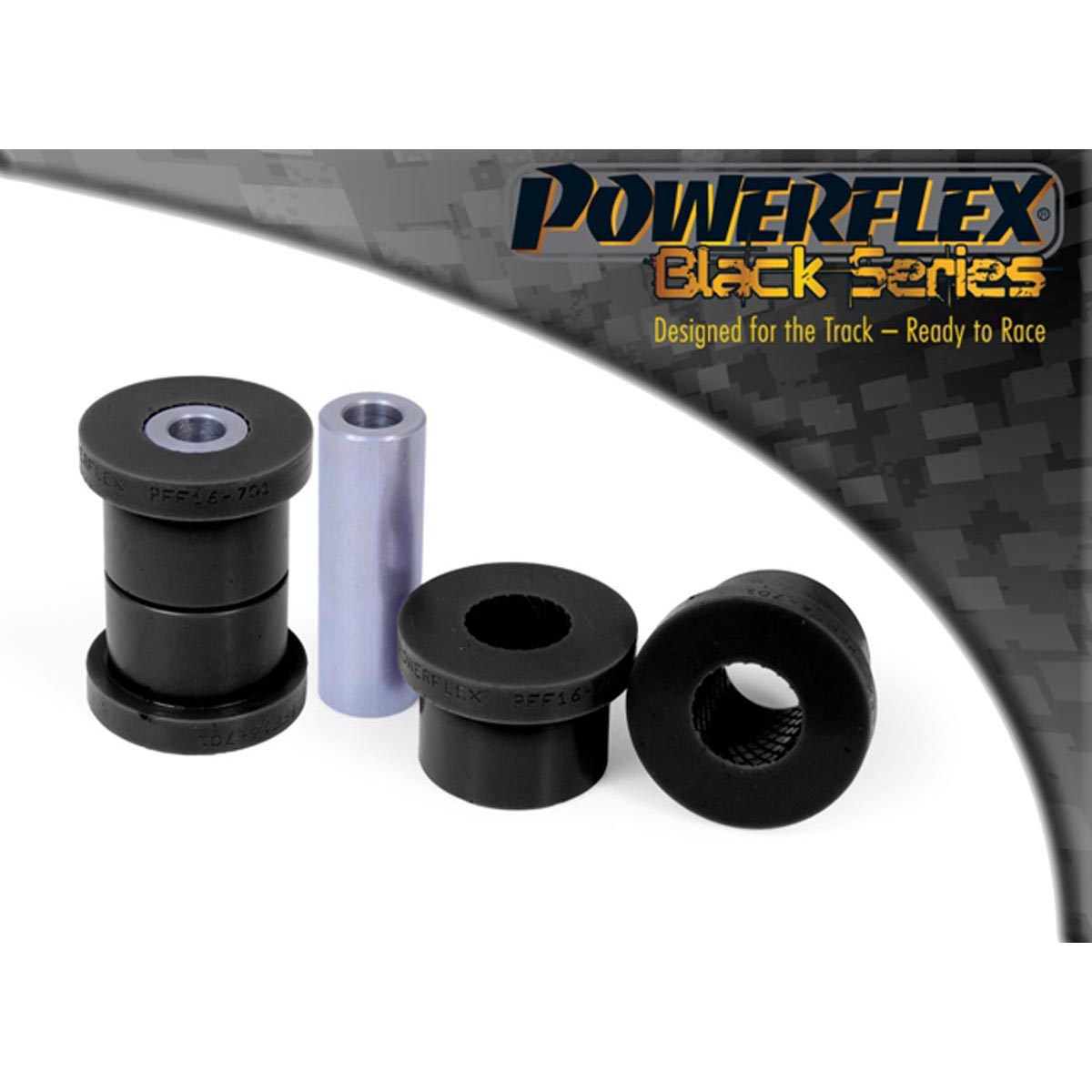 Powerflex Front Wishbone Front Bush 12mm PFF16-701BLK For Fiat Bravo (2007 - 2016)