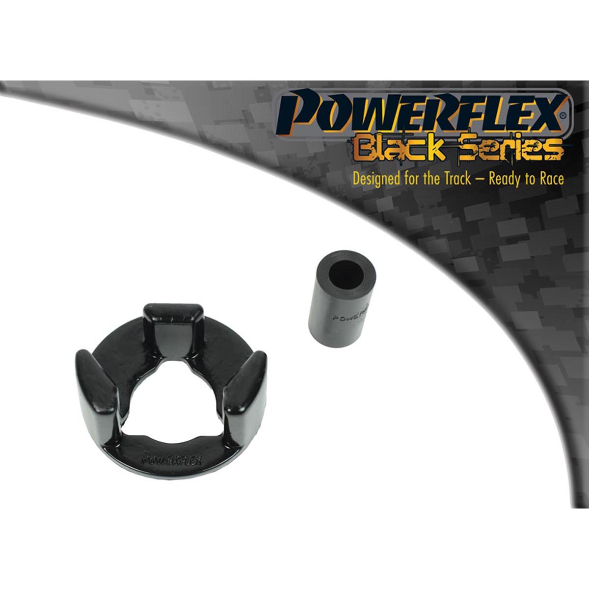 Powerflex Lower Engine Mount Insert PFF16-720BLK For Fiat Bravo (2007 - 2016)