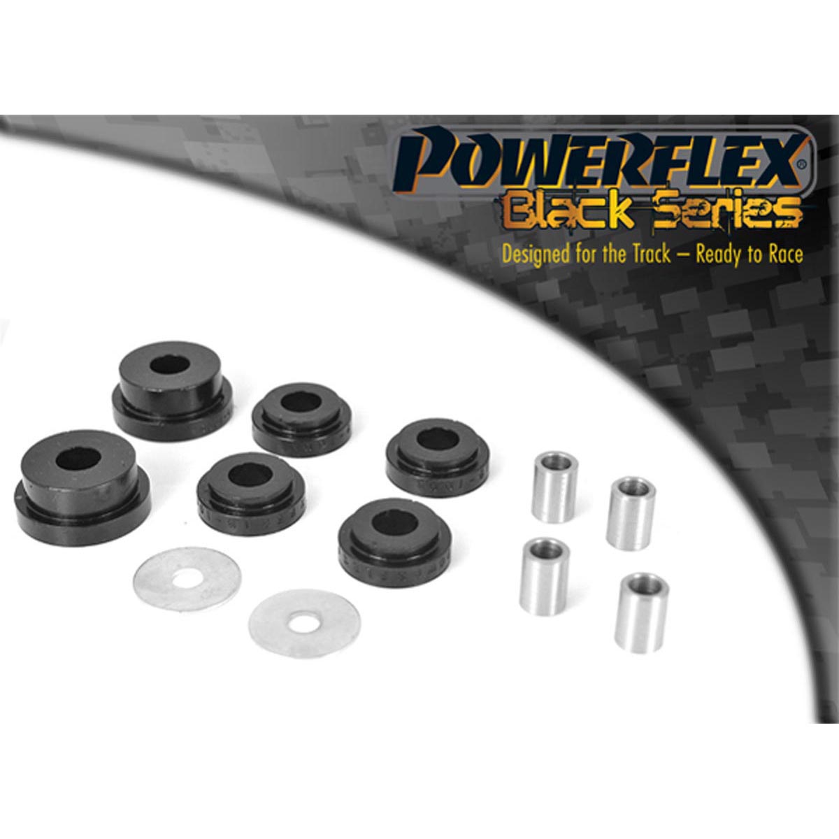 Powerflex Gear Lever Cradle Mount Kit PFF19-100BLK For Ford Sierra Sapphire Cosworth 2WD (1988-1989)