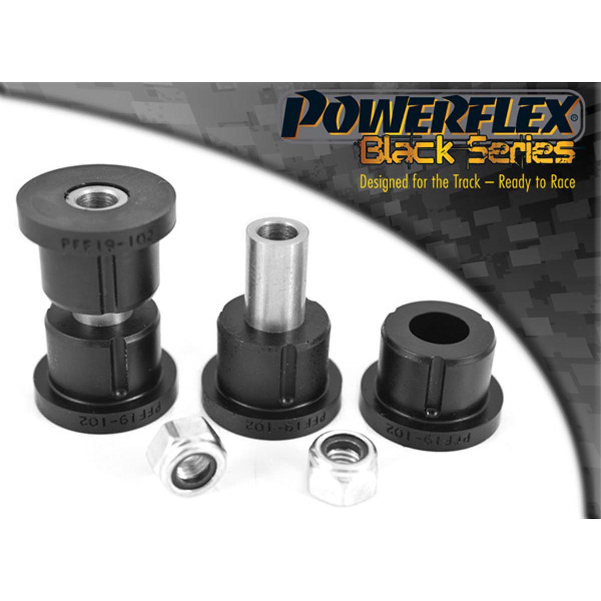 Powerflex Front Inner Track Control Arm Bush PFF19-102BLK For Ford Escort RS Turbo Series 1 (1984 - 1986)