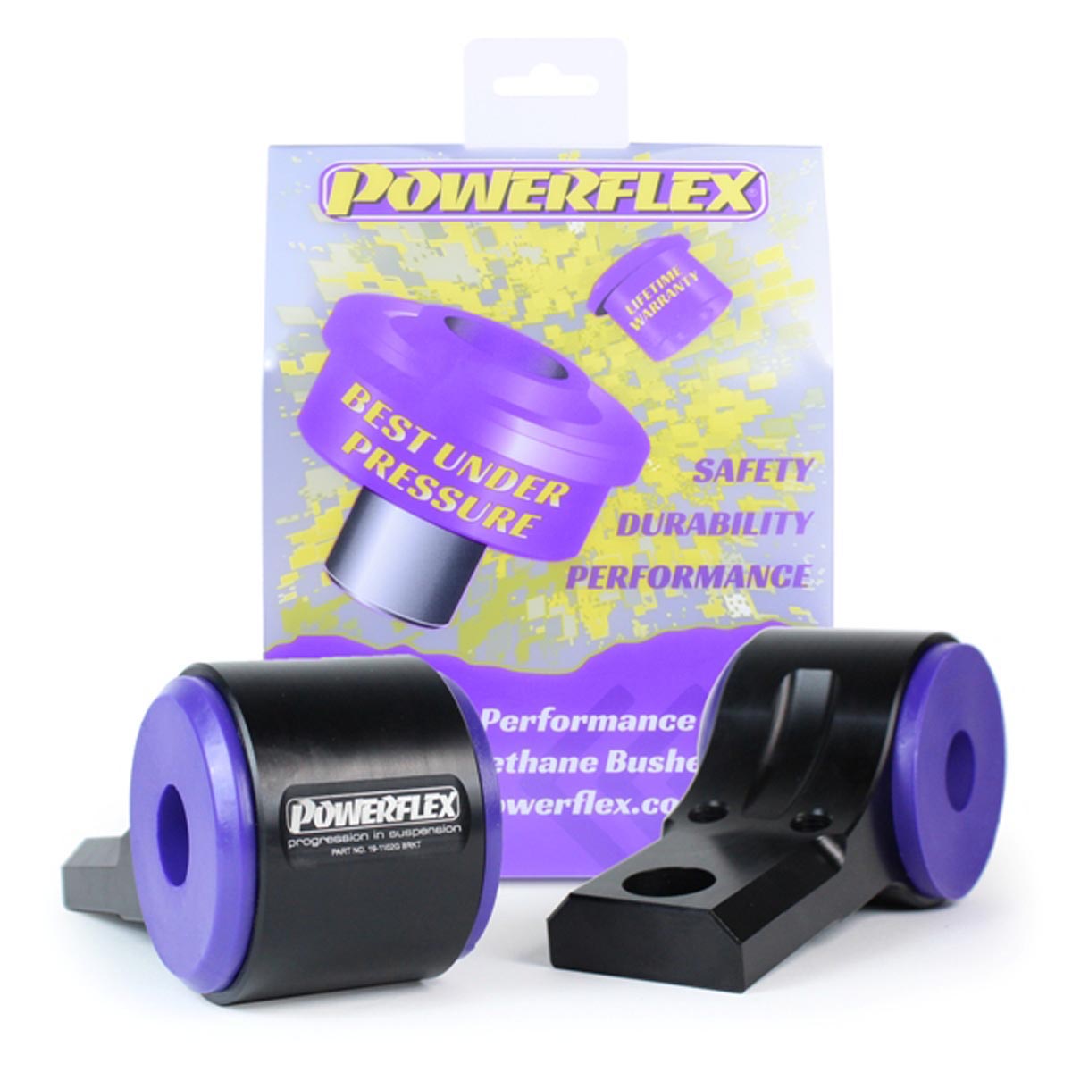 Powerflex Front Wishbone Rear Bush Caster Offset PFF19-1102G For Ford Fusion (2002-2012)