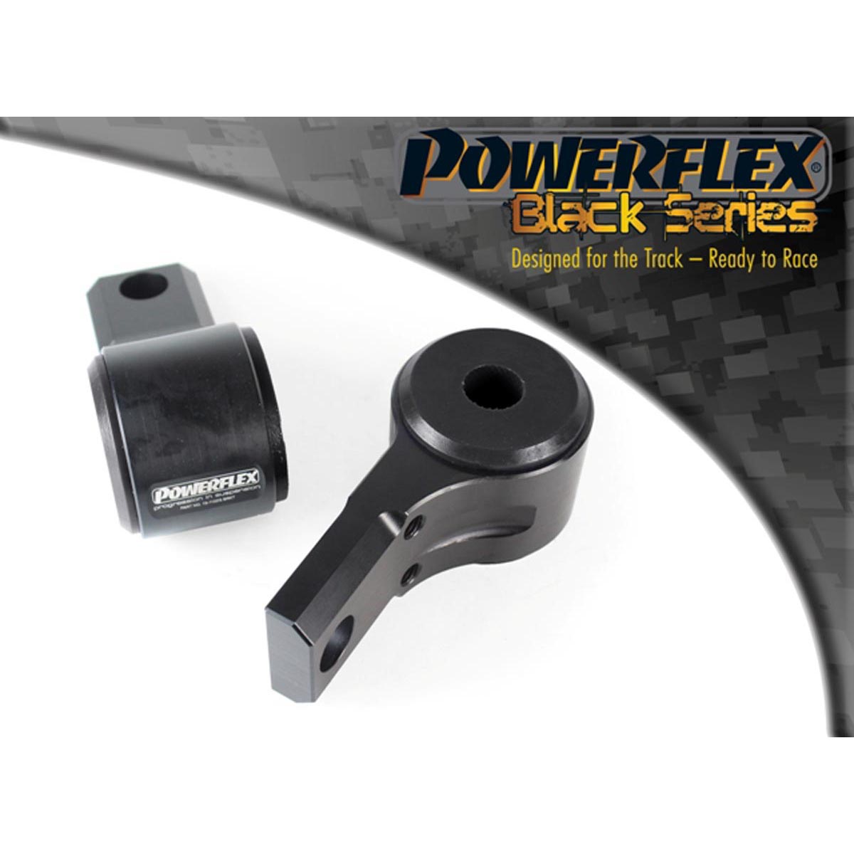 Powerflex Front Wishbone Rear Bush Caster Offset PFF19-1102GBLK For Ford Fusion (2002-2012)