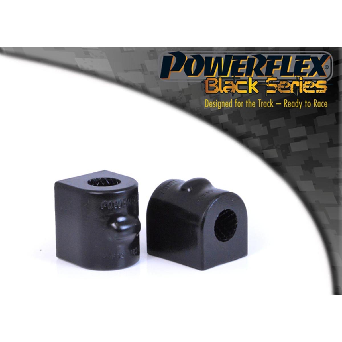 Powerflex Front Anti Roll Bar Bush 18mm PFF19-1103-18BLK For Mazda Mazda 2 (2003 - 2007)