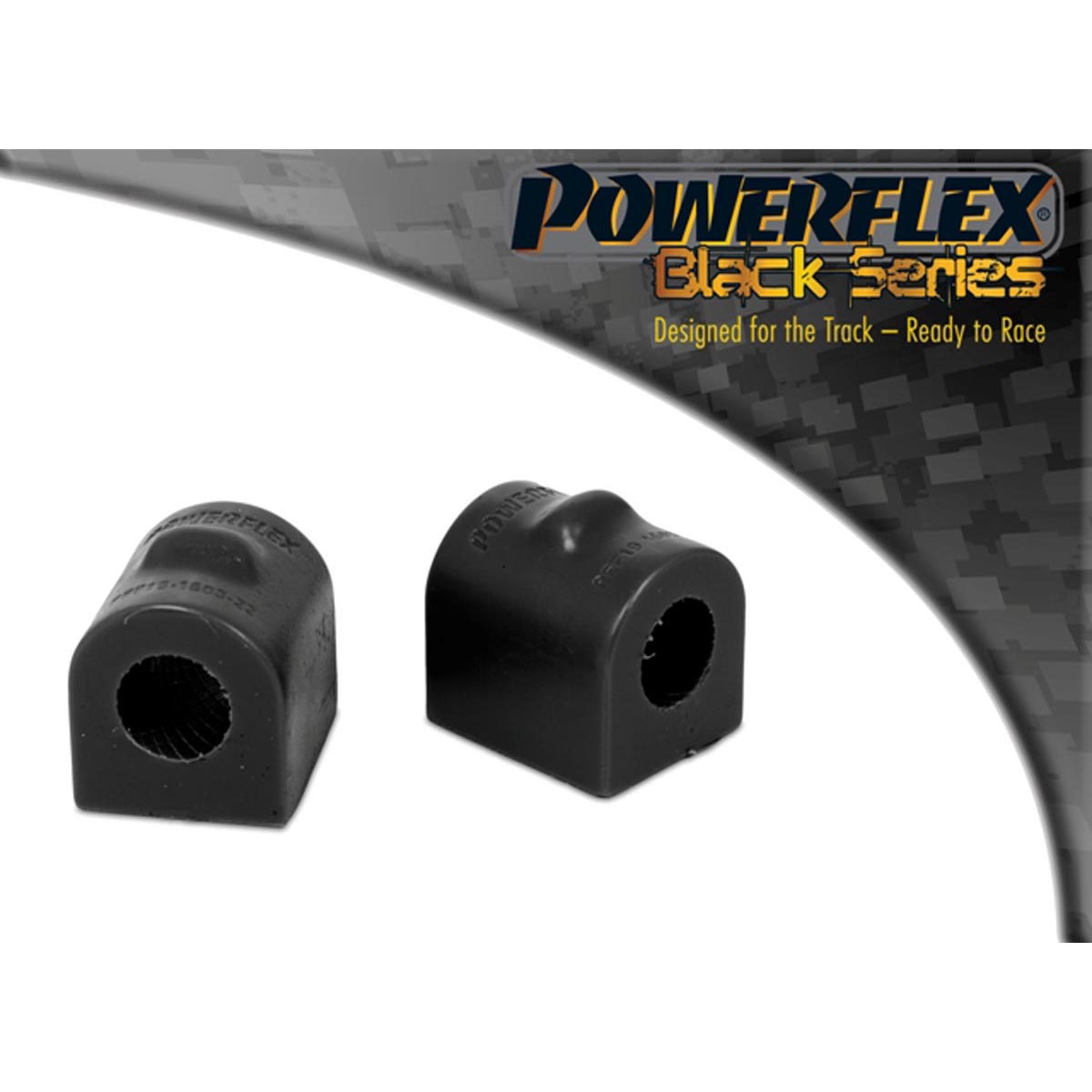 Powerflex Front Anti Roll Bar To Chassis Bush 24mm PFF19-1603-24BLK For Ford Focus MK3 RS (2016-2018)