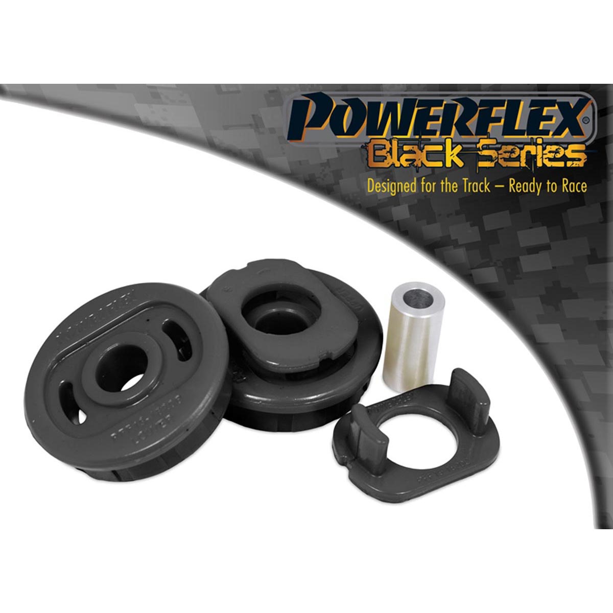 Powerflex Lower Engine Mount Bush PFF19-1820BLK For Ford Focus MK3 RS (2016-2018)