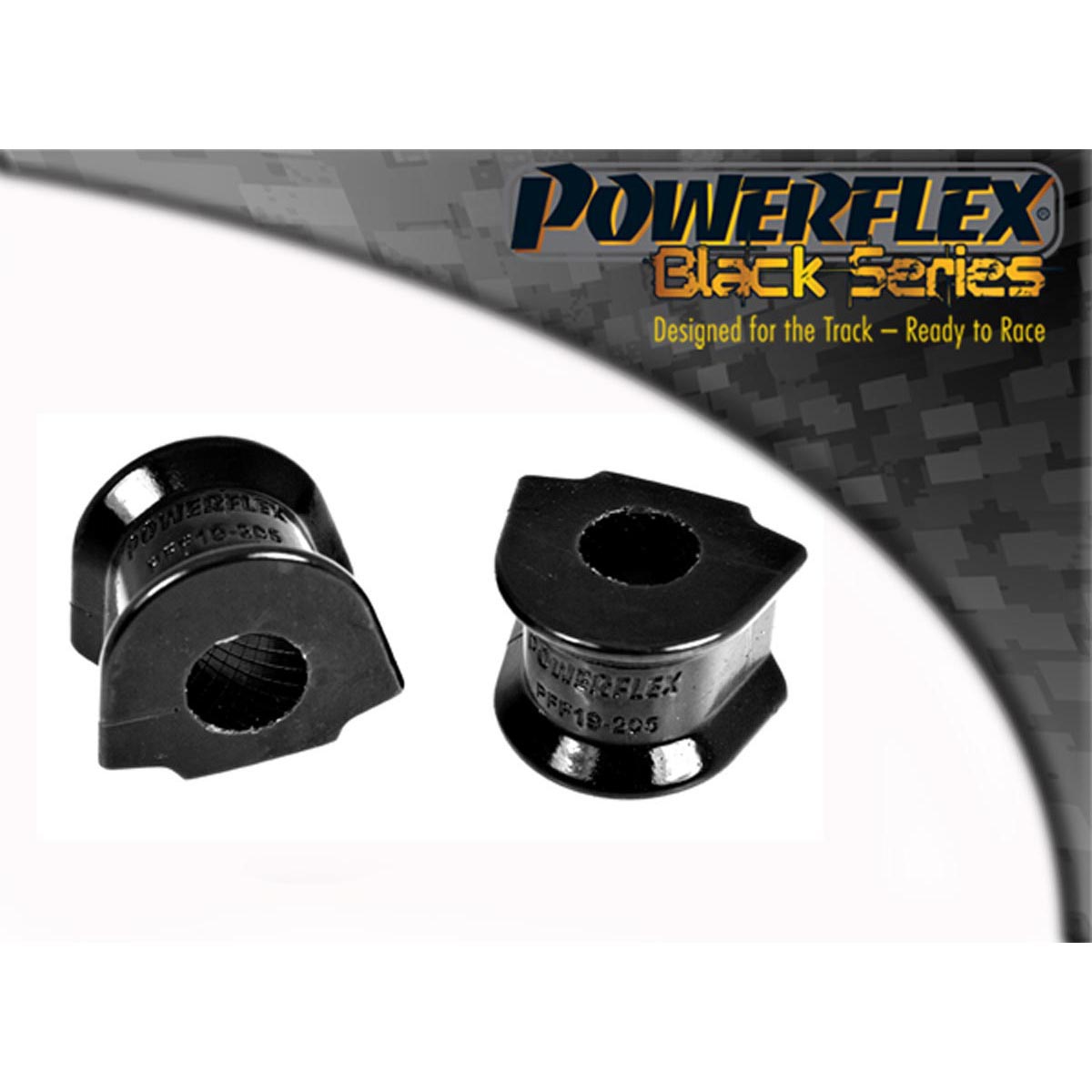 Powerflex Front Anti Roll Bar Mounting Bush 24mm PFF19-205BLK For Ford Escort RS Turbo Series 2 (1986 - 1990)