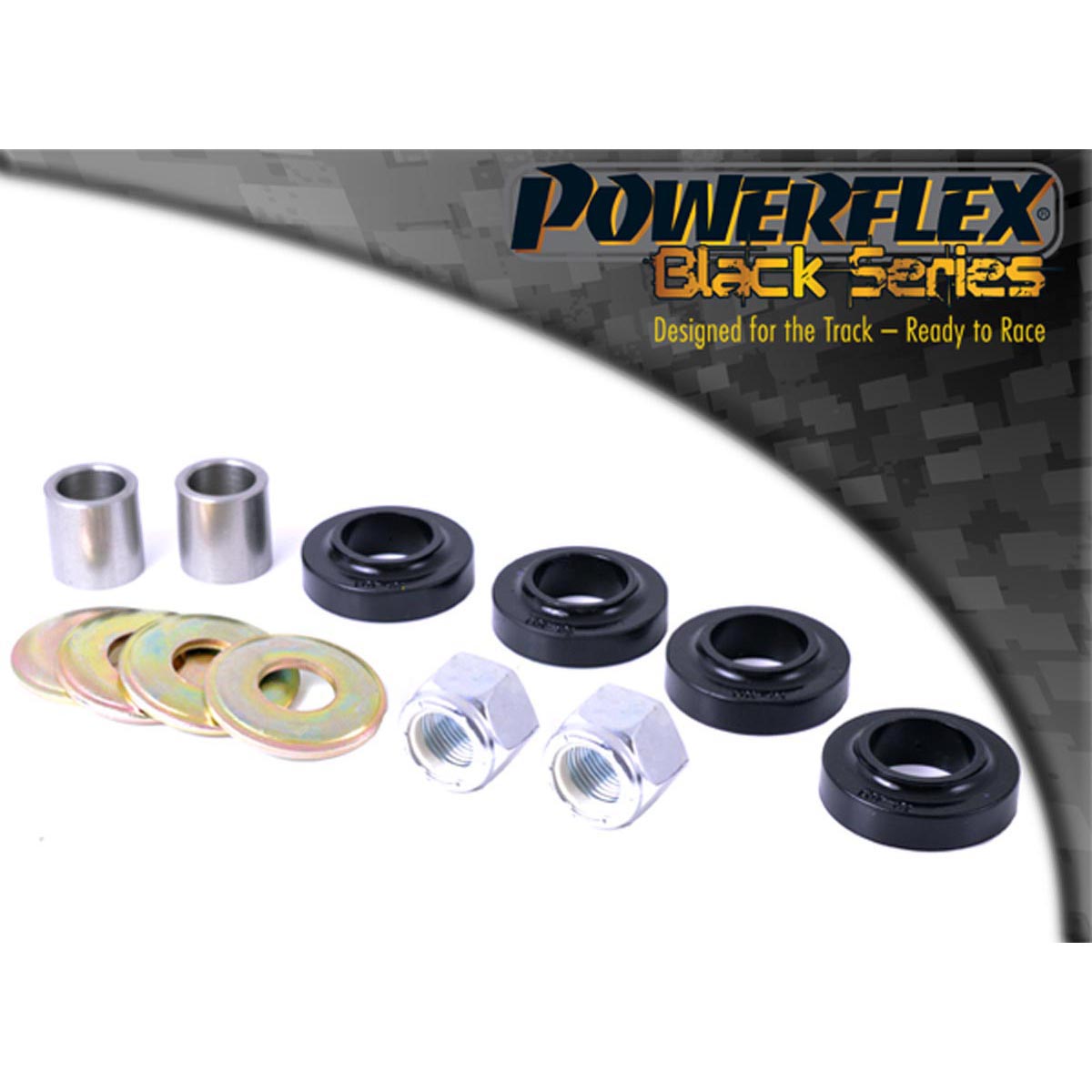 Powerflex Front Outer Track Control Arm Bush PFF19-401BLK For Ford Capri (1969-1986)