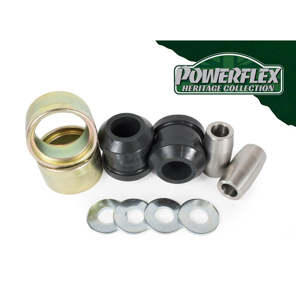 Powerflex Front Wishbone Front Bush 46.5mm PFF19-601H For Ford Escort MK5,6 & 7 inc RS2000, Orion Mk3 (1990-2001)