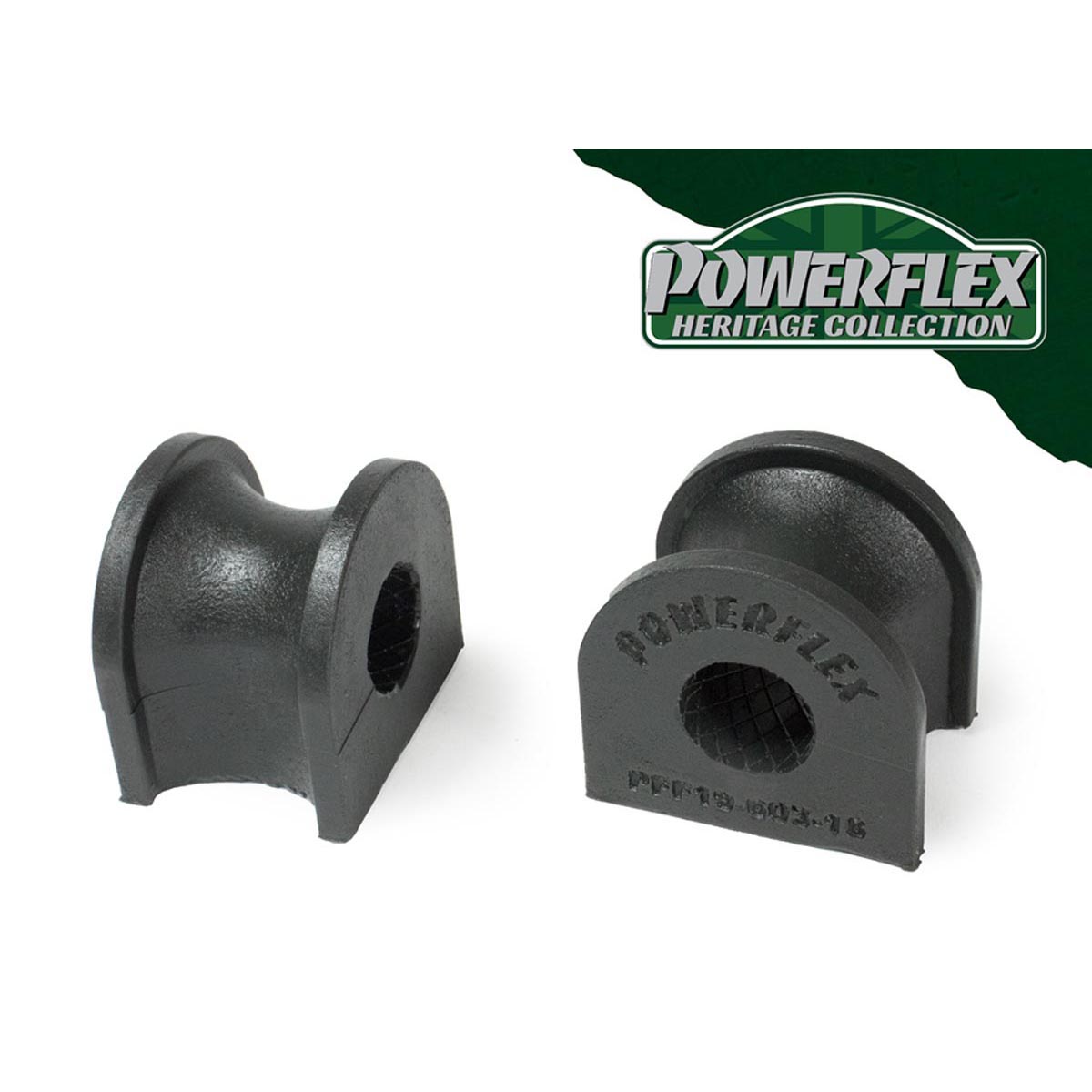 Powerflex Front Anti Roll Bar Bush 16mm PFF19-603H For Ford Fiesta Mk4 (1995 - 1999) & Mk5 (1999 - 2002)