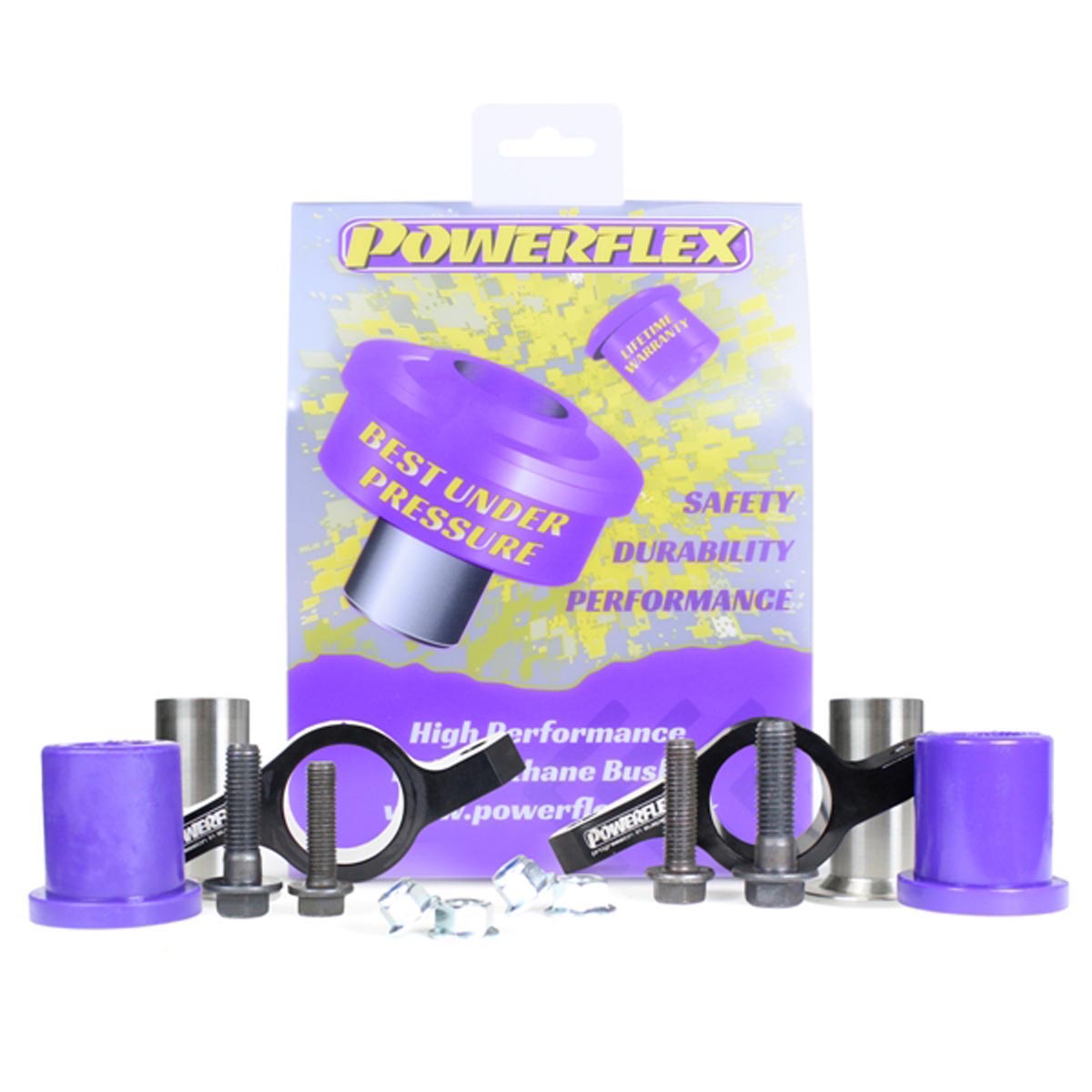 Powerflex Front Wishbone Rear Bush Caster Offset	 PFF19-803G For Ford Focus Mk1 ST