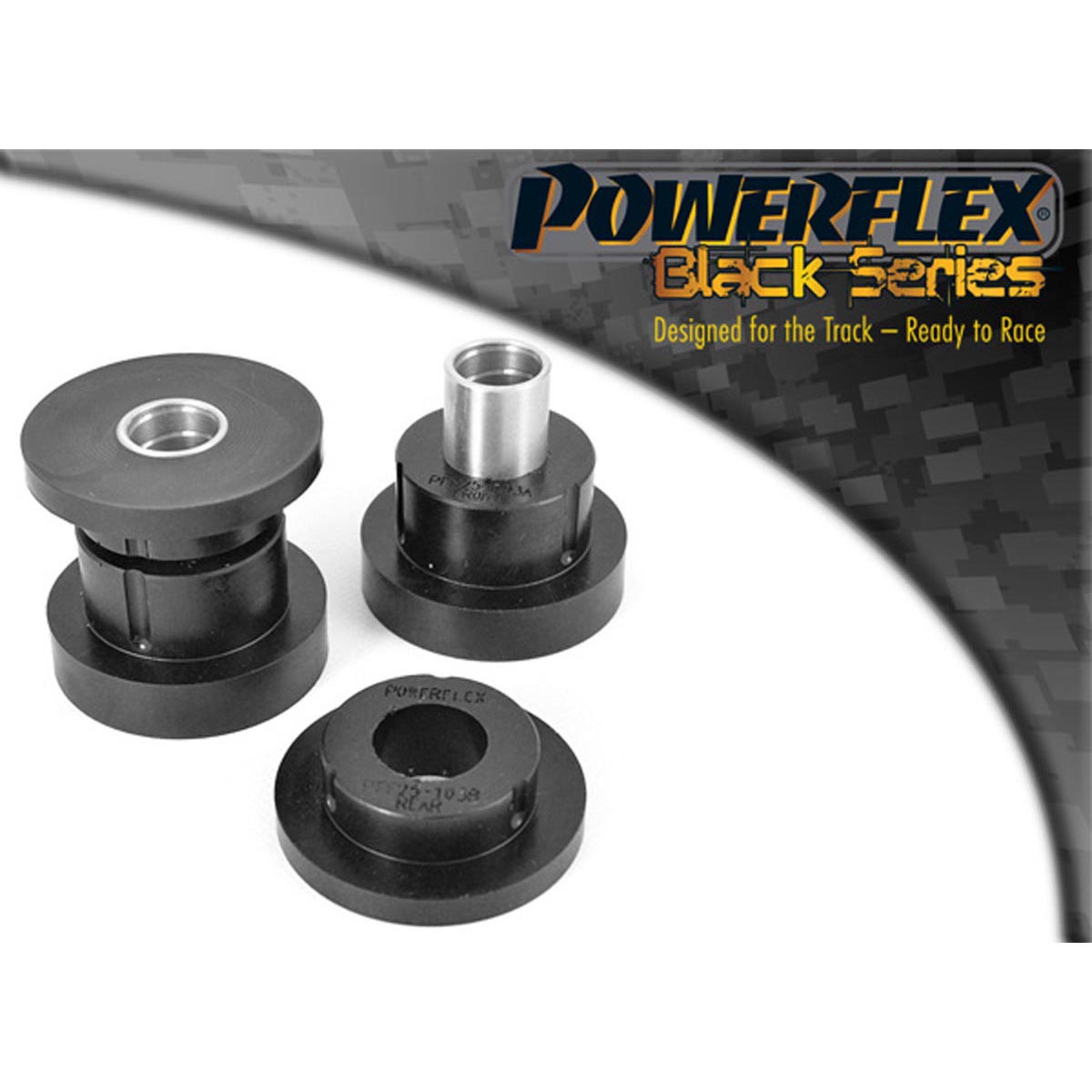 Powerflex Front Wishbone Rear Bush PFF25-103BLK For Honda Civic Mk5 EG-EJ inc CRX del Sol (1991-1995)