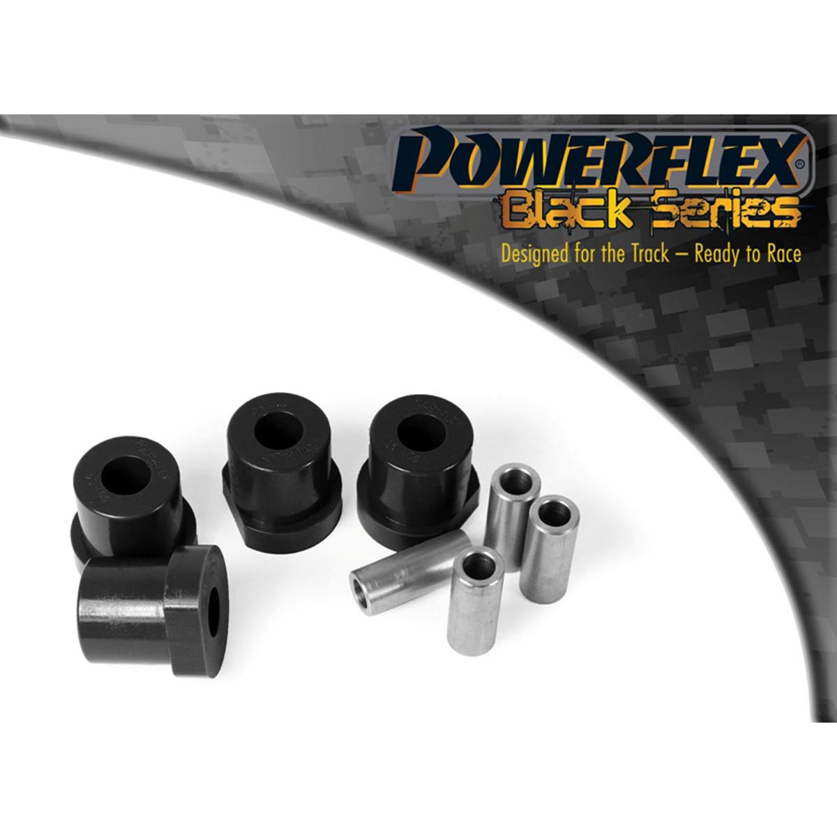 Powerflex Front Upper Arm Bush PFF25-106BLK For Honda Civic Mk6 MA-MC inc Aerodeck & Domani (1995-2005)