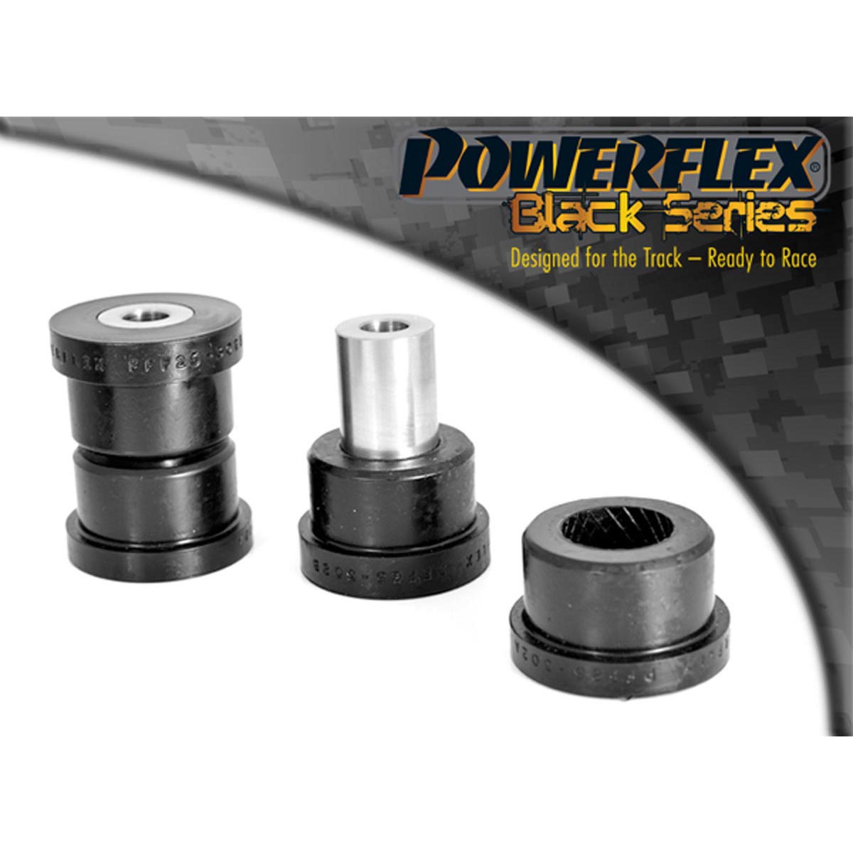 Powerflex Front Lower Arm Rear Bush PFF25-302BLK For Honda Civic Mk8 Coupe FG (2005 - 2012)