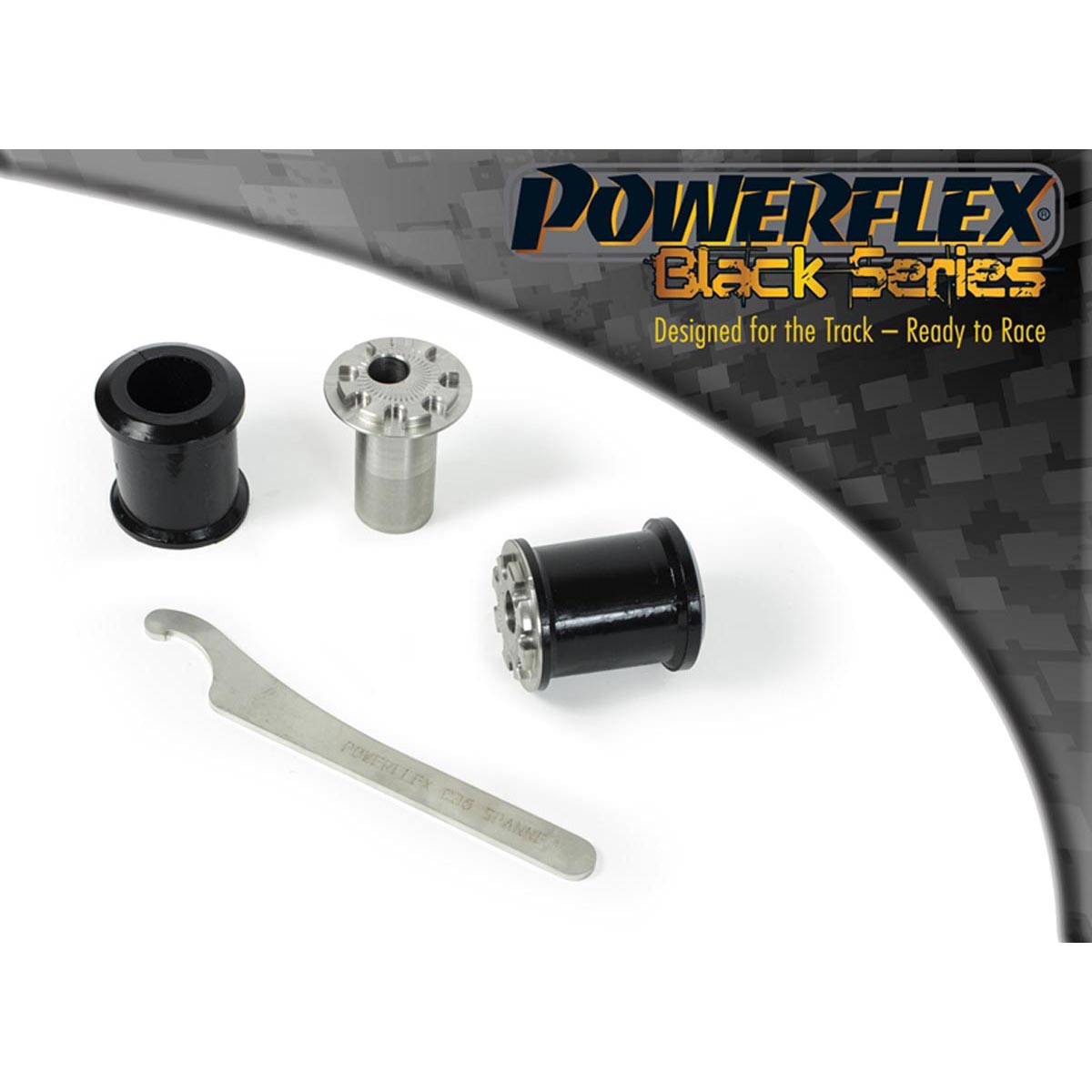 Powerflex Front Wishbone Front Bush Camber Adjustable PFF26-101GBLK For Hyundai Kona inc N (2018 on)