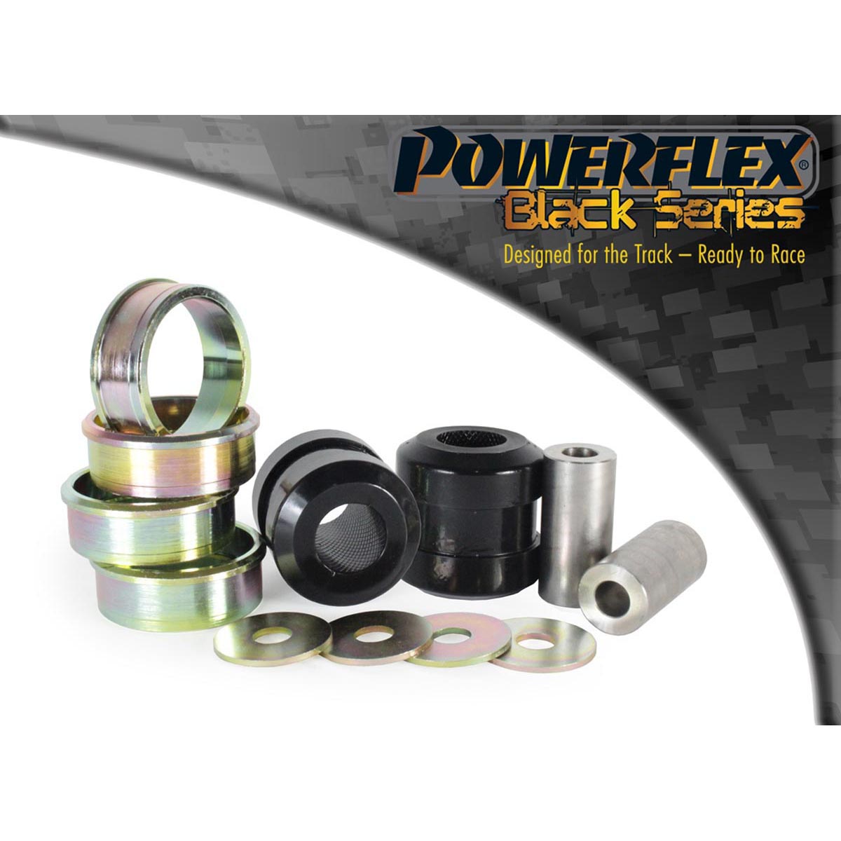 Powerflex Front Lower Track Control Arm Inner Bush PFF27-702BLK For Jaguar (Daimler) XF, XFR - X250 (2008 - 2015)