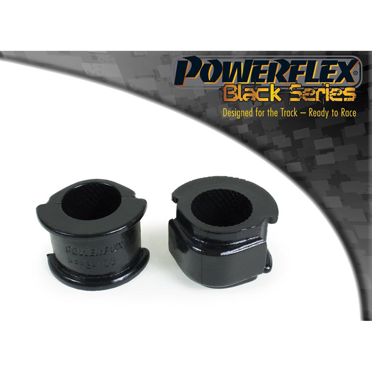 Powerflex Front Anti Roll Bar Mount 24mm PFF3-103-24BLK For Audi 80, 90 Quattro inc Avant (1983-1992) S2 Coupe B3 (1991-1996)