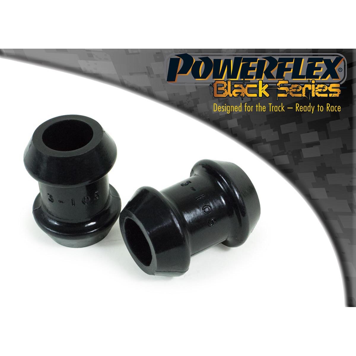 Powerflex Front ARB Drop Link to Wishbone Bush 12mm PFF3-105-12BLK For Audi 80, 90 Quattro inc Avant (1983-1992) S2 Coupe B3 (1991-1996)