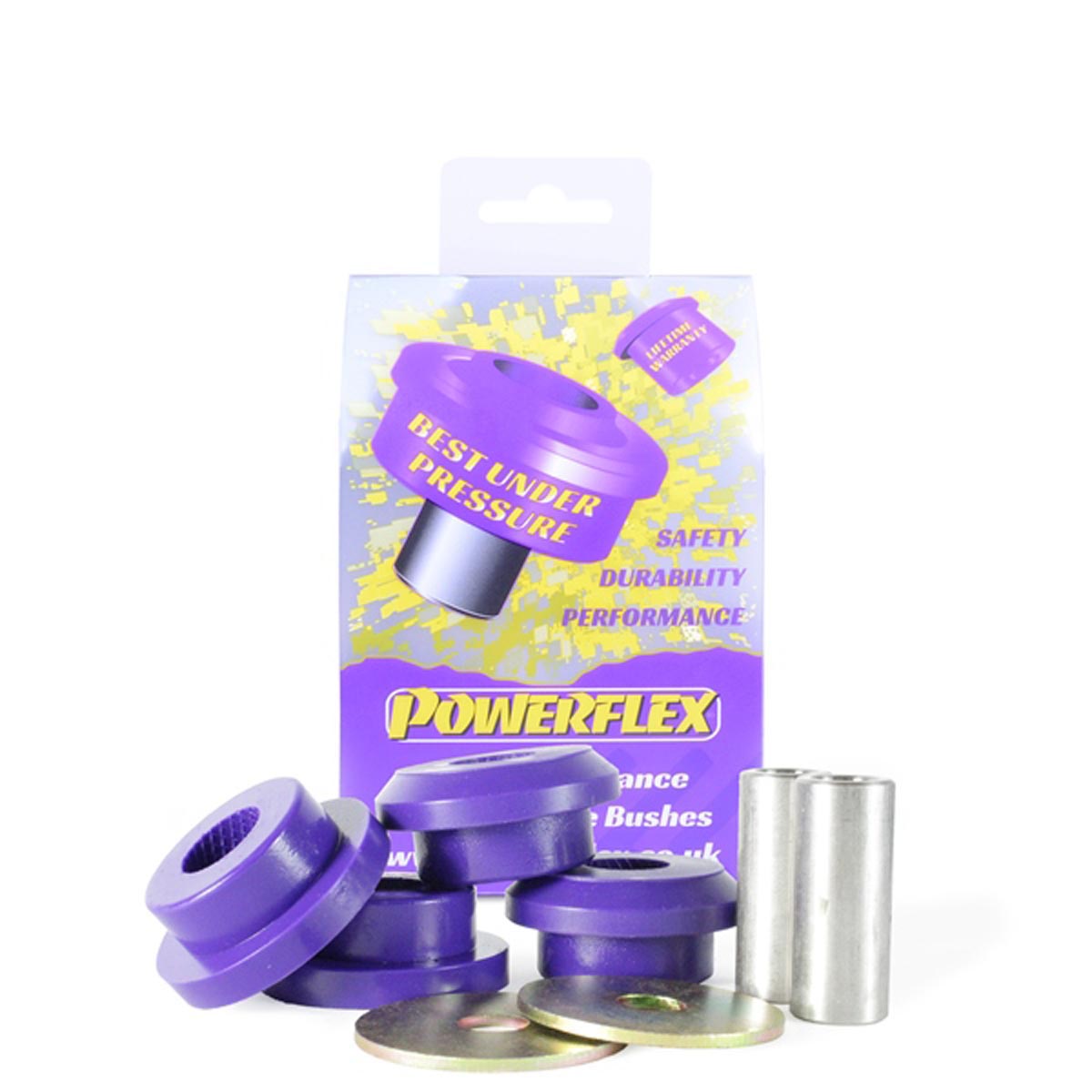 Powerflex Rear Subframe Rear Bush 10mm PFF3-120-10 For Audi 80, 90 Quattro inc Avant (1983-1992) S2 Coupe B3 (1991-1996)