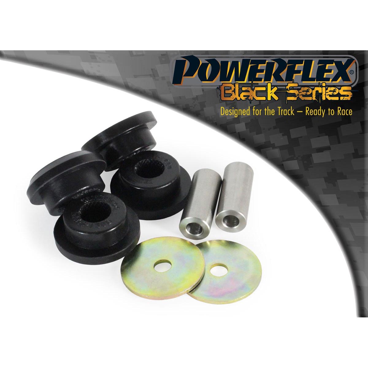 Powerflex Front Subframe Front Bush 10mm PFF3-120-10BLK For Audi Cabriolet (1992 - 2000)