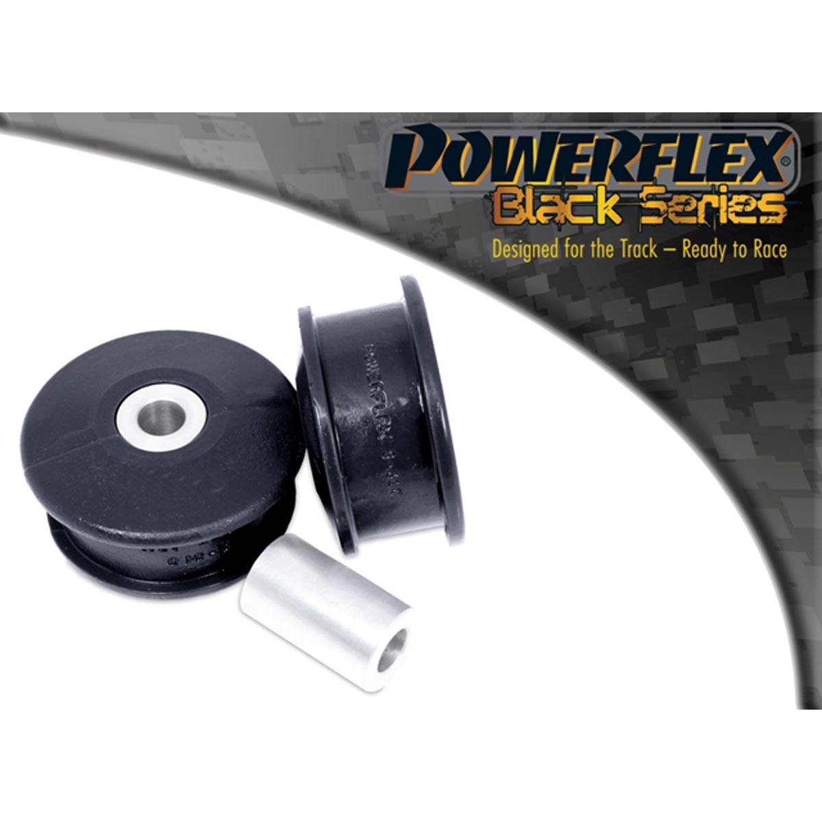 Powerflex Front Wishbone (Cast) Rear Bush PFF3-610BLK For Audi A3 / S3 MK1 8L 4WD (1999-2003)