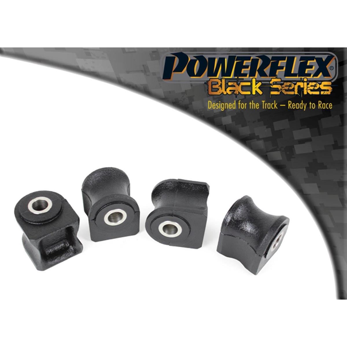 Powerflex Front Wishbone Bush PFF30-302BLK For Lancia Delta HF Integrale inc Evo (1986 - 1995)