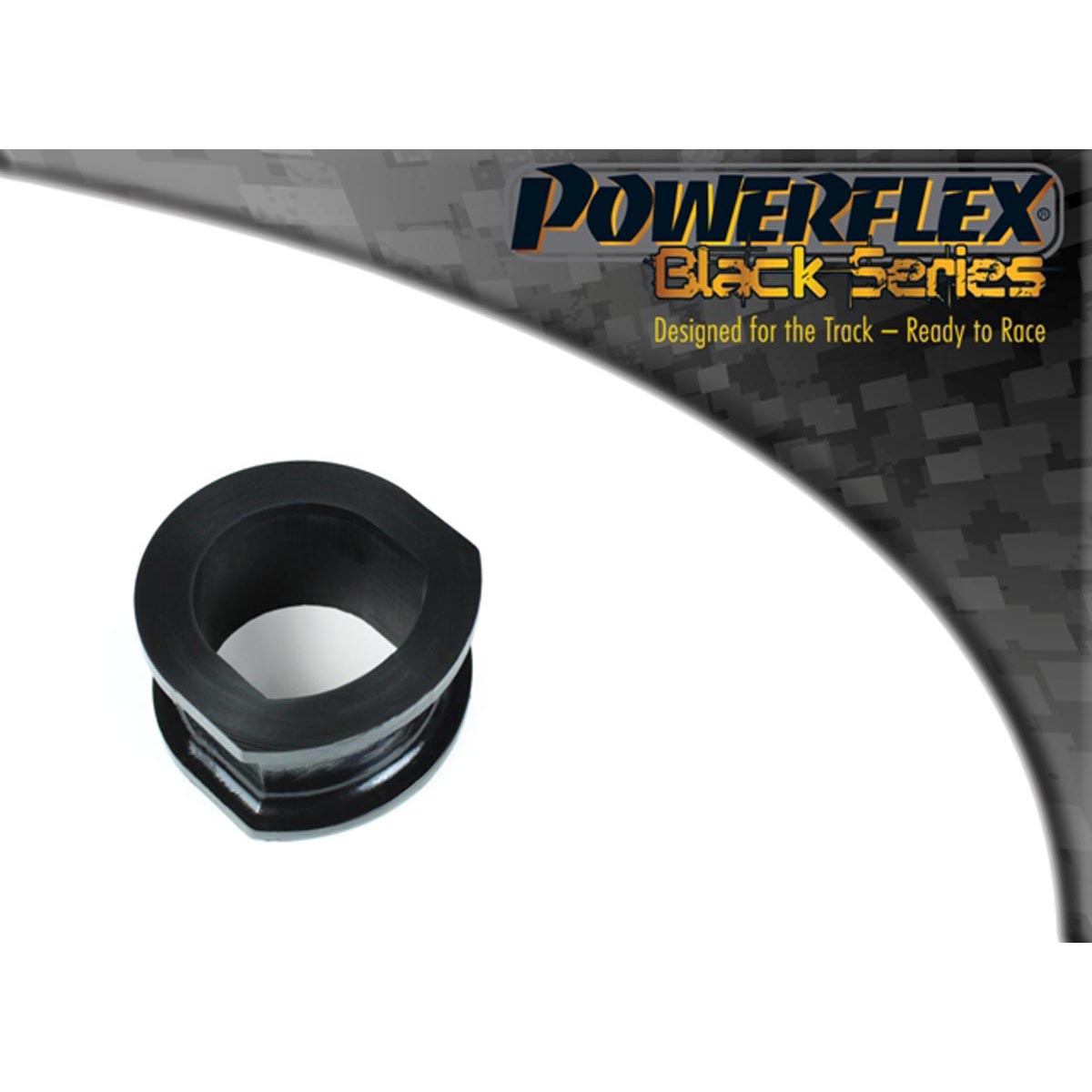 Powerflex Steering Rack Mounting Bush (Left) PFF30-335BLK For Lancia Delta HF Integrale inc Evo (1986 - 1995)