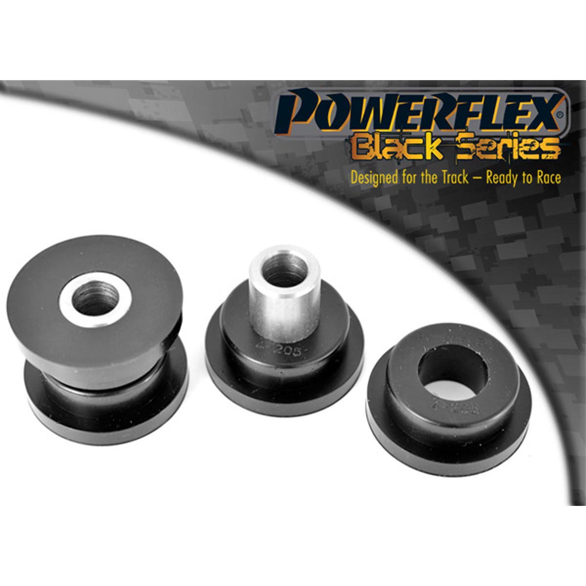 Powerflex Engine Stabilizer Bush PFF4-205BLK For Autobianchi A112 inc Abarth (1969 - 1986)