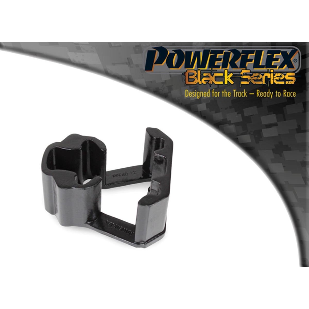 Powerflex Lower Engine Mount Insert PFF40-121BLK For Mercedes-Benz CLA Class W117 & W156 (2012-2016)