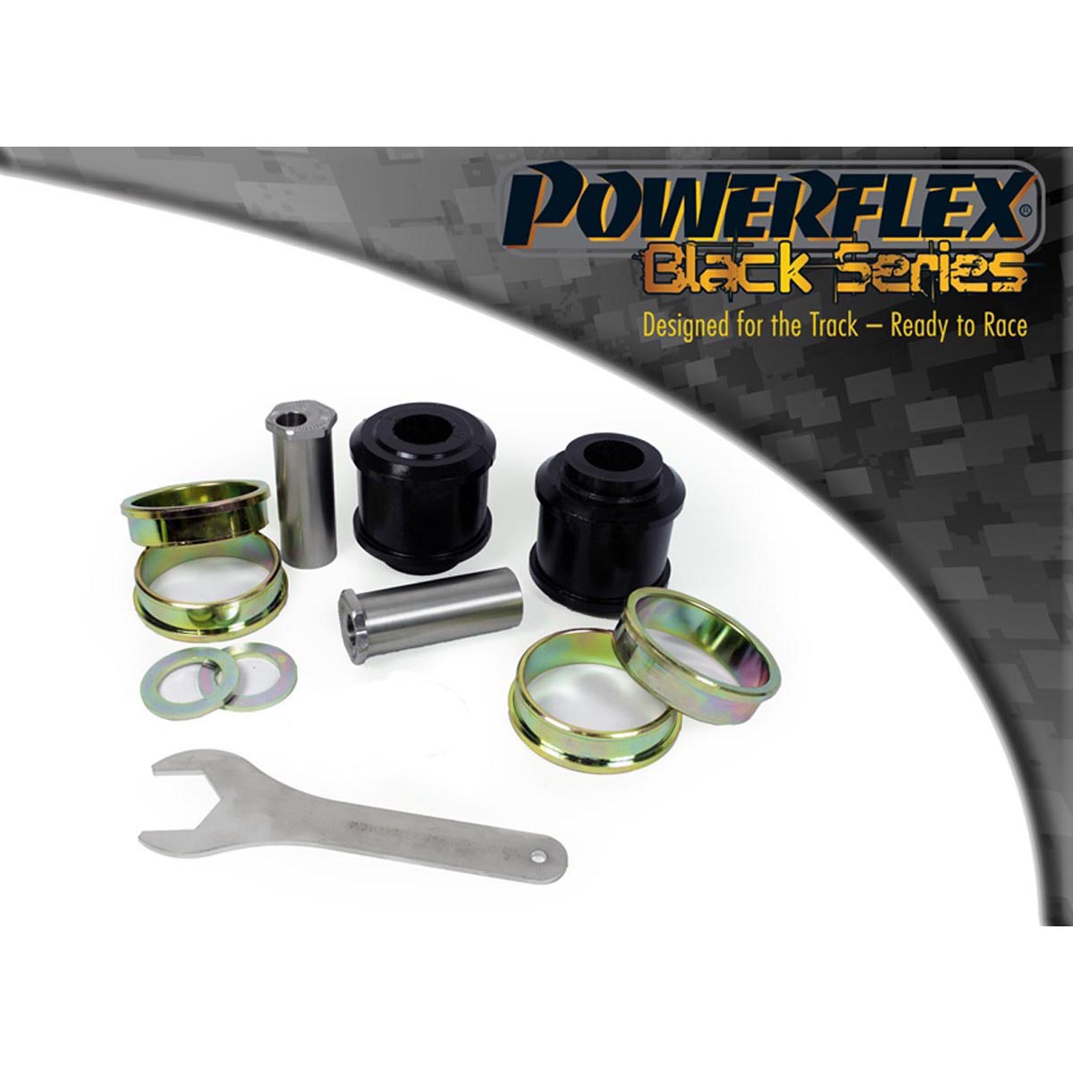 Powerflex Front Lower Arm Inner Bush Camber Adjustable PFF40-501GBLK For Mercedes-Benz C-CLASS W203/S203 (2000-2007)