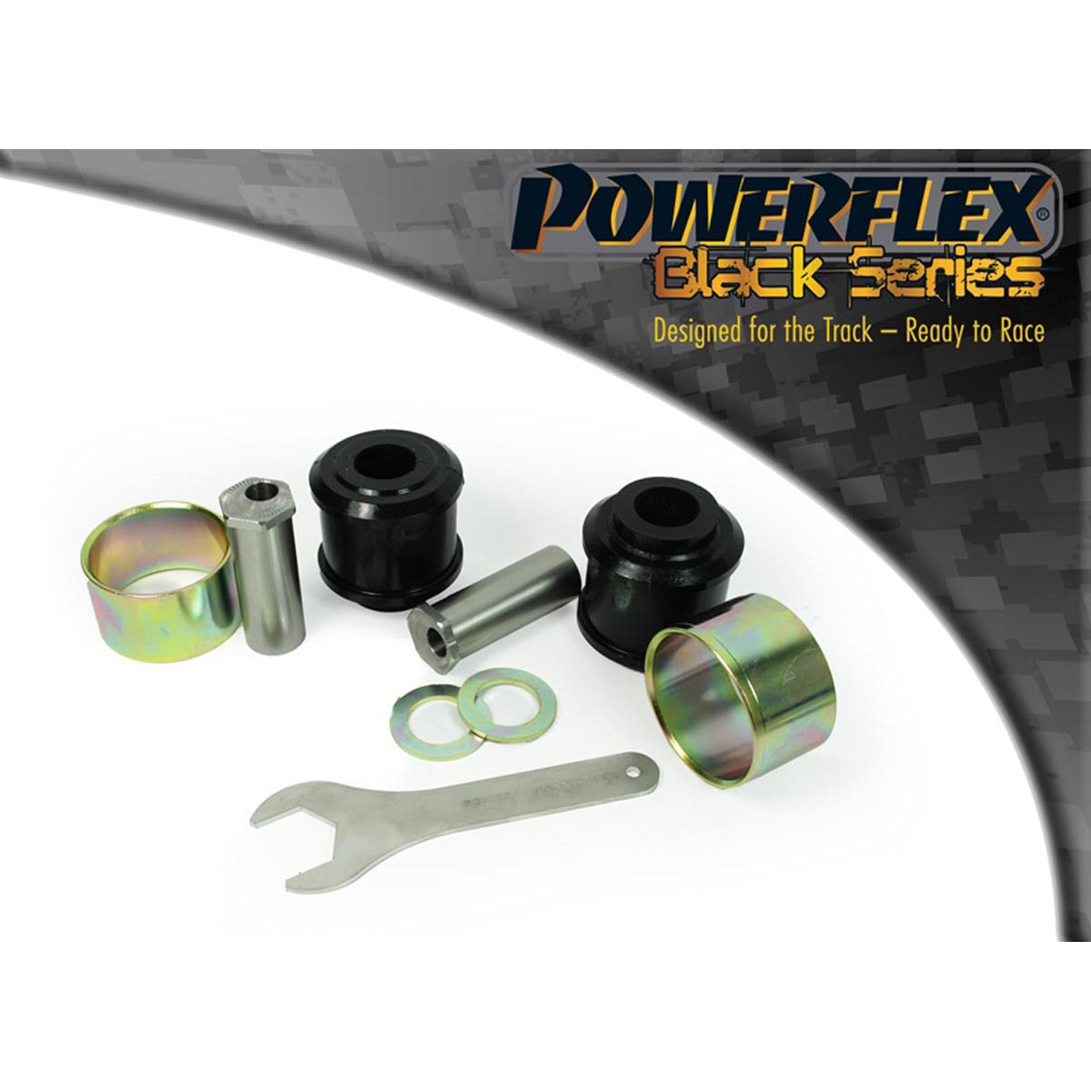 Powerflex Front Upper Arm Inner Bush Caster Adjustable PFF40-502GBLK For Mercedes-Benz C-CLASS W203/S203 (2000-2007)