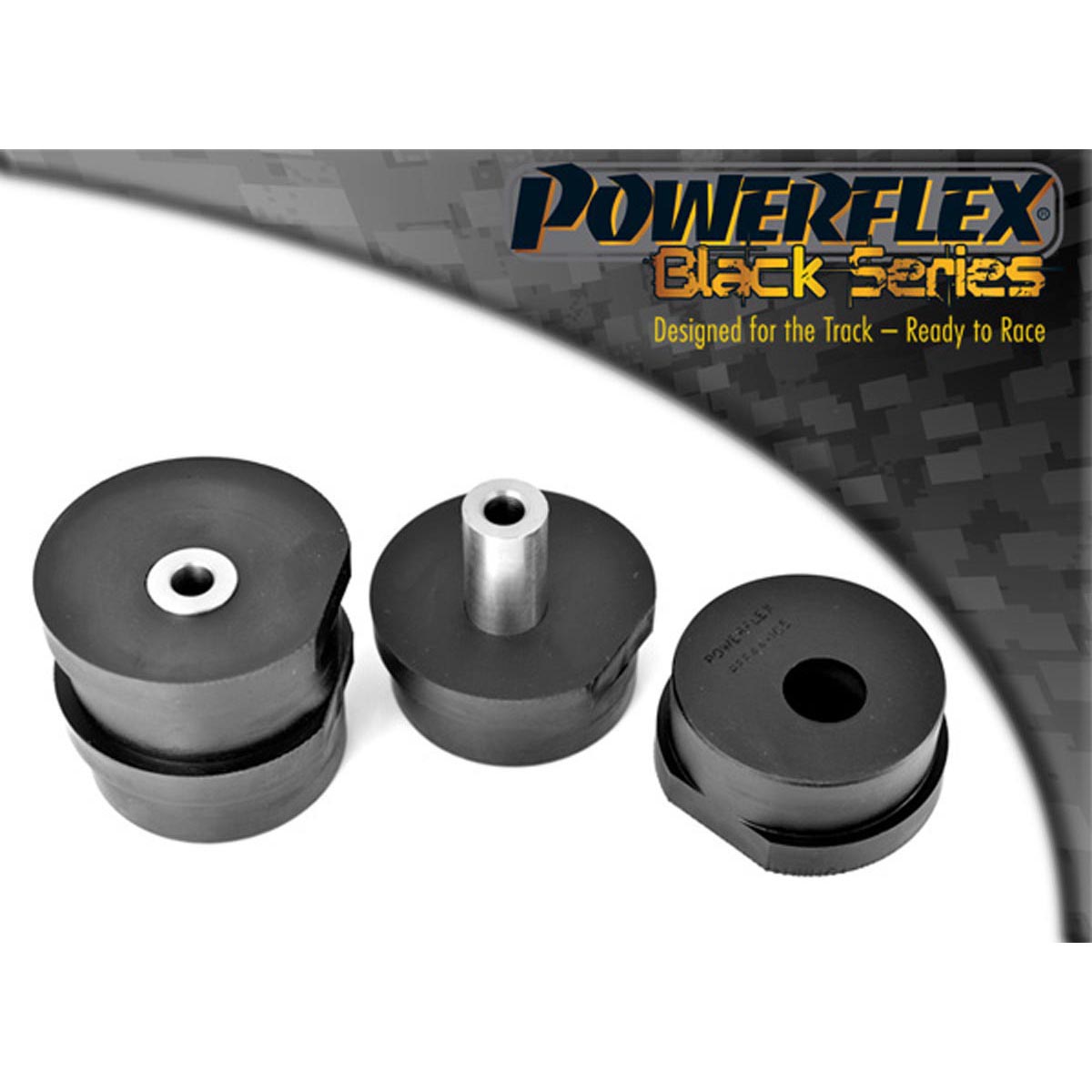 Powerflex Front Upper Engine/Trans Mount (MSport) PFF44-105BLK For Mitsubishi Lancer Evolution IV, V & VI RS/GSR (1996 - 2001)